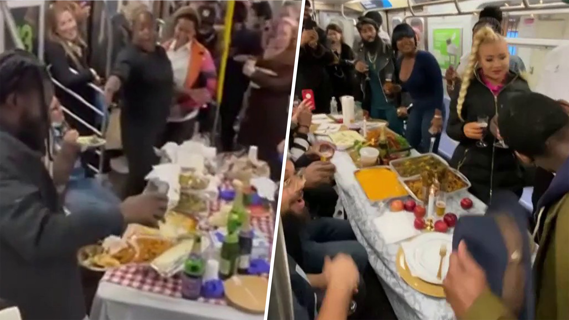 Watch TODAY Excerpt Kind NYC strangers serve up a Thanksgiving buffet