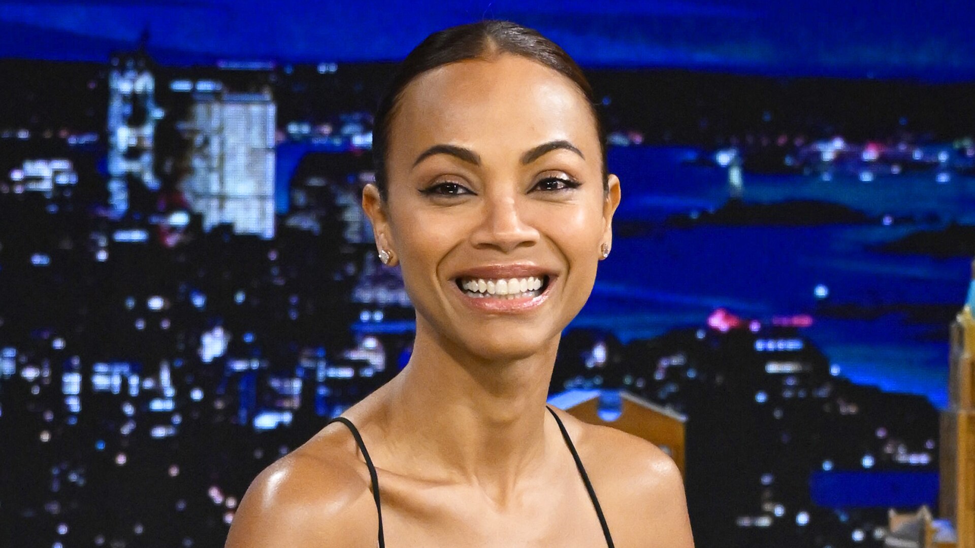 Watch The Tonight Show Starring Jimmy Fallon Highlight: Zoe Saldaña Has