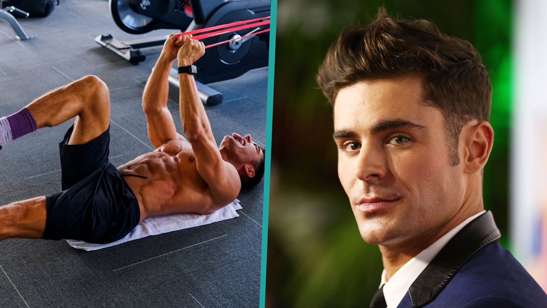 Watch Access Hollywood Highlight Zac Efron Flexes His Muscles To Show Off Six Pack Abs In New 