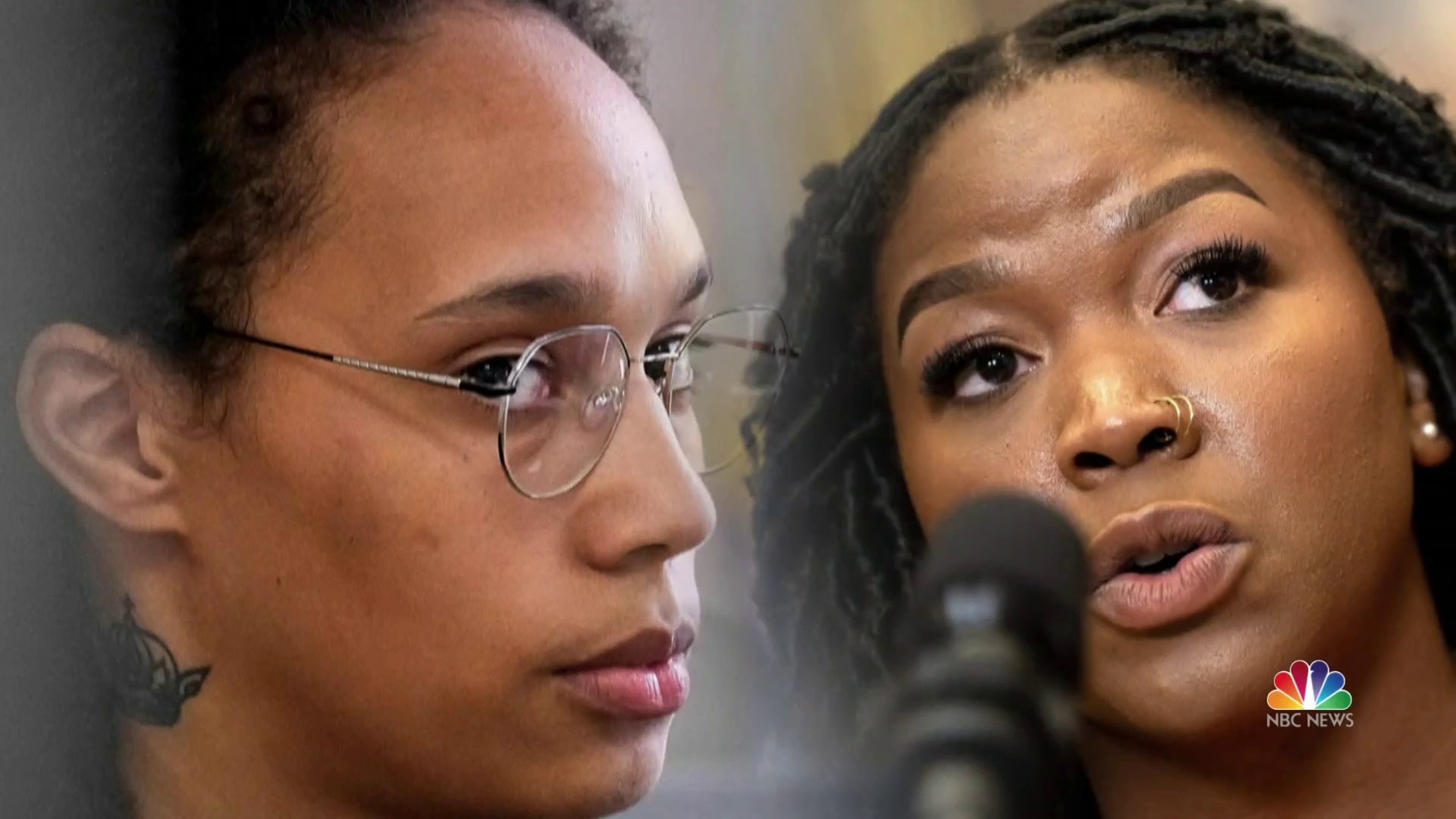 Watch nbc nightly news with lester holt excerpt brittney griner s wife