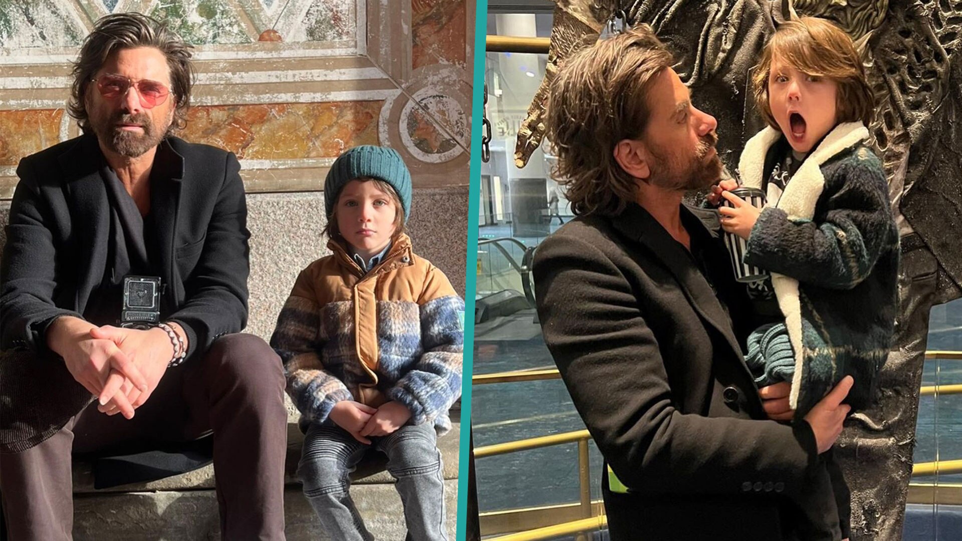 Watch Access Hollywood Highlight John Stamos' 4YearOld Son Billy