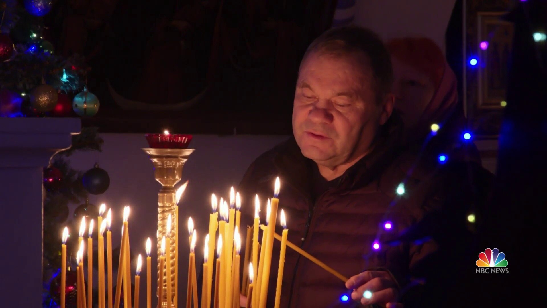 Watch NBC Nightly News with Lester Holt Excerpt Christmas in Ukraine