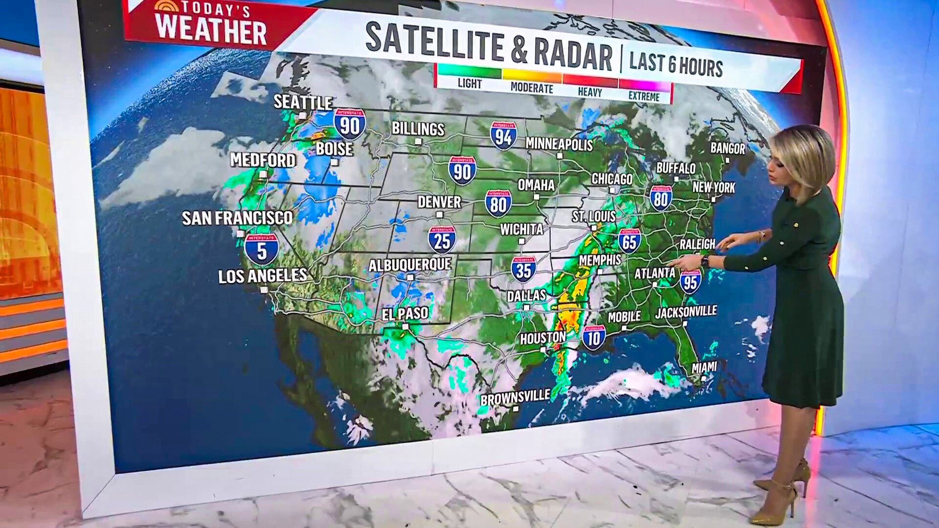 Watch TODAY Excerpt Will rain ruin New Year’s Eve celebrations across