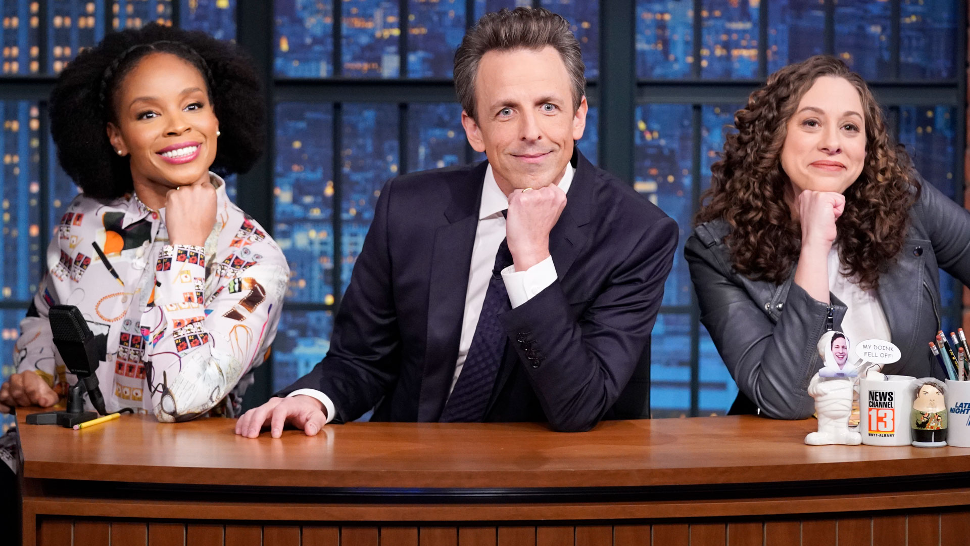 Watch Late Night With Seth Meyers Highlight Jokes Seth Cant Tell Black History Month 9006