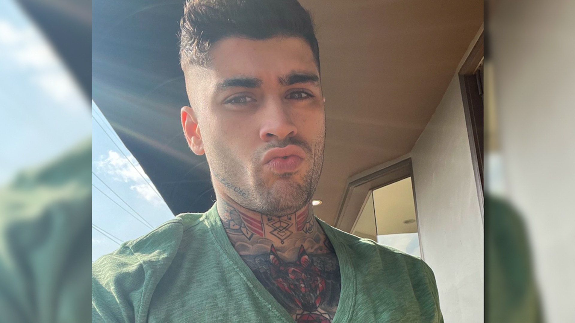 Watch Access Hollywood Highlight Zayn Malik Returns To Instagram To Show Off New Look In Pouty 