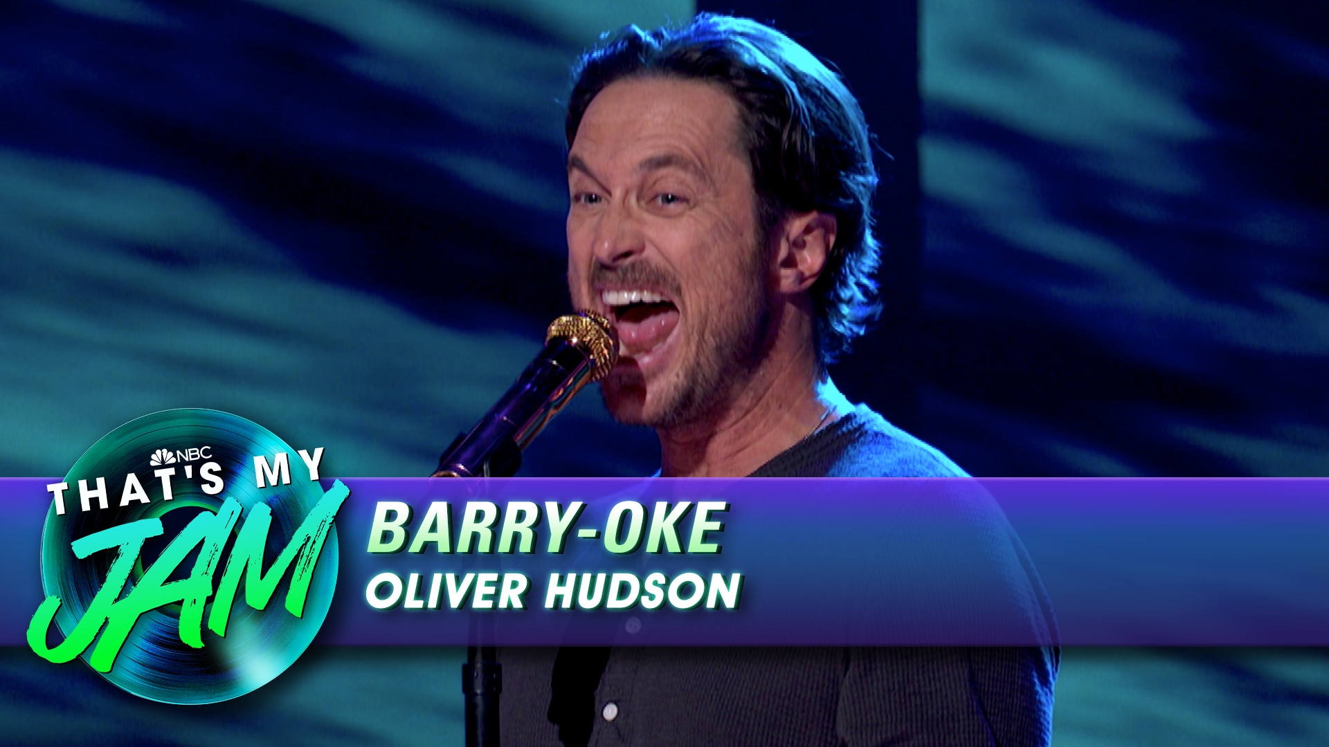 Watch That's My Jam Highlight Oliver Hudson Sings a BarryOke Version
