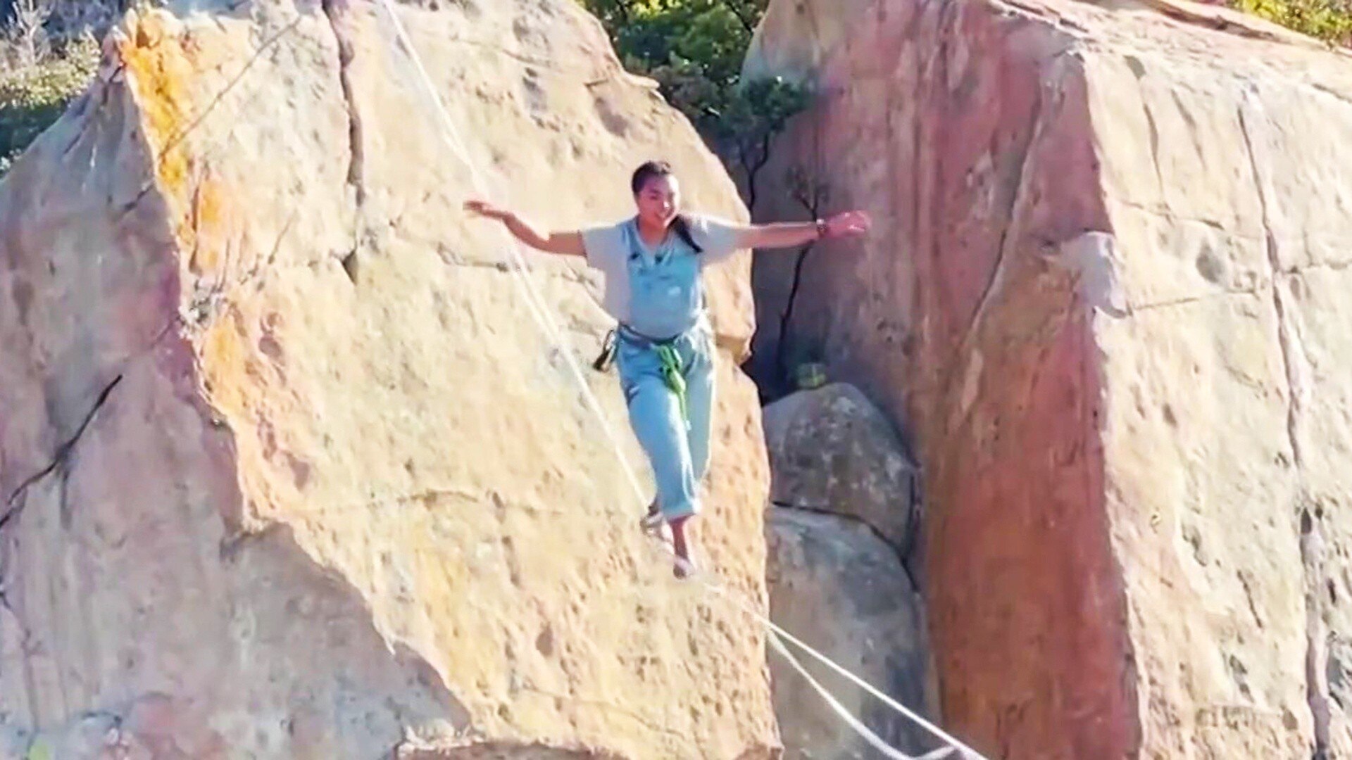 Watch TODAY Excerpt What is slacklining? Inside the sport taking