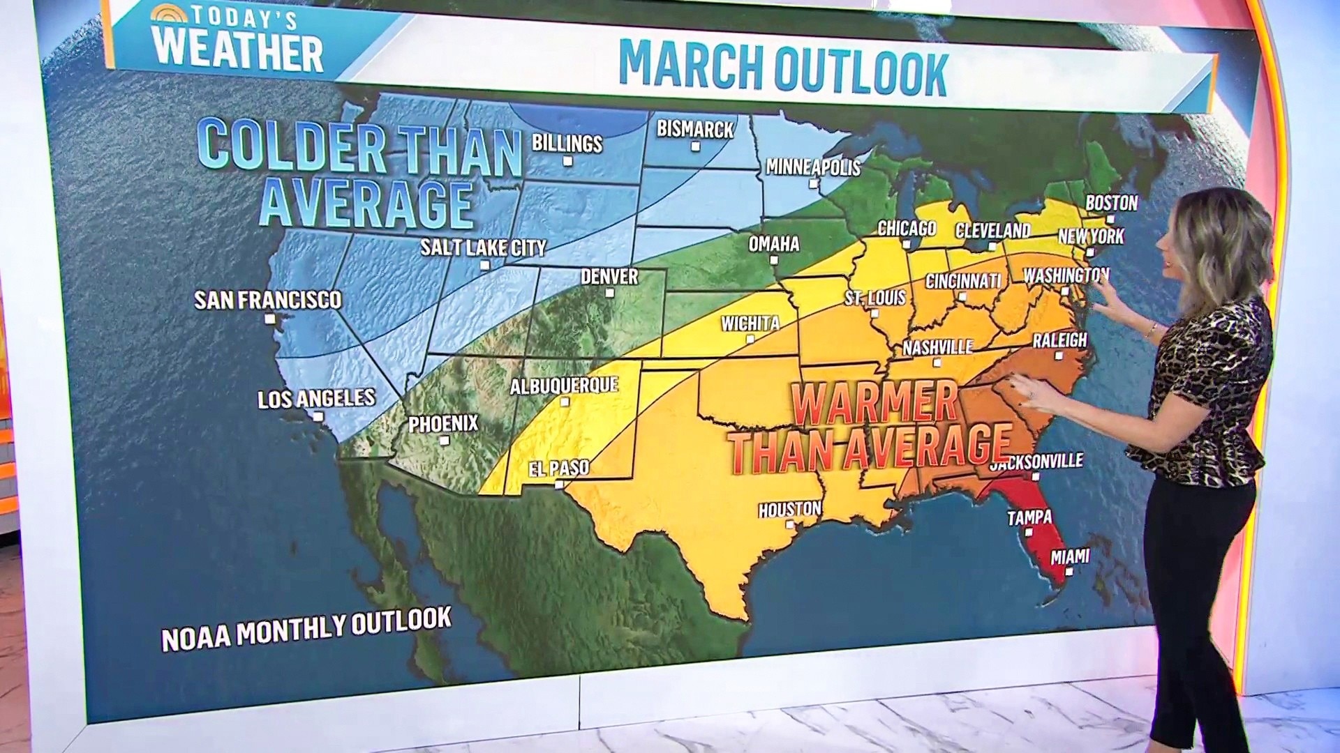 Watch TODAY Excerpt March weather outlook Spring weather on the way