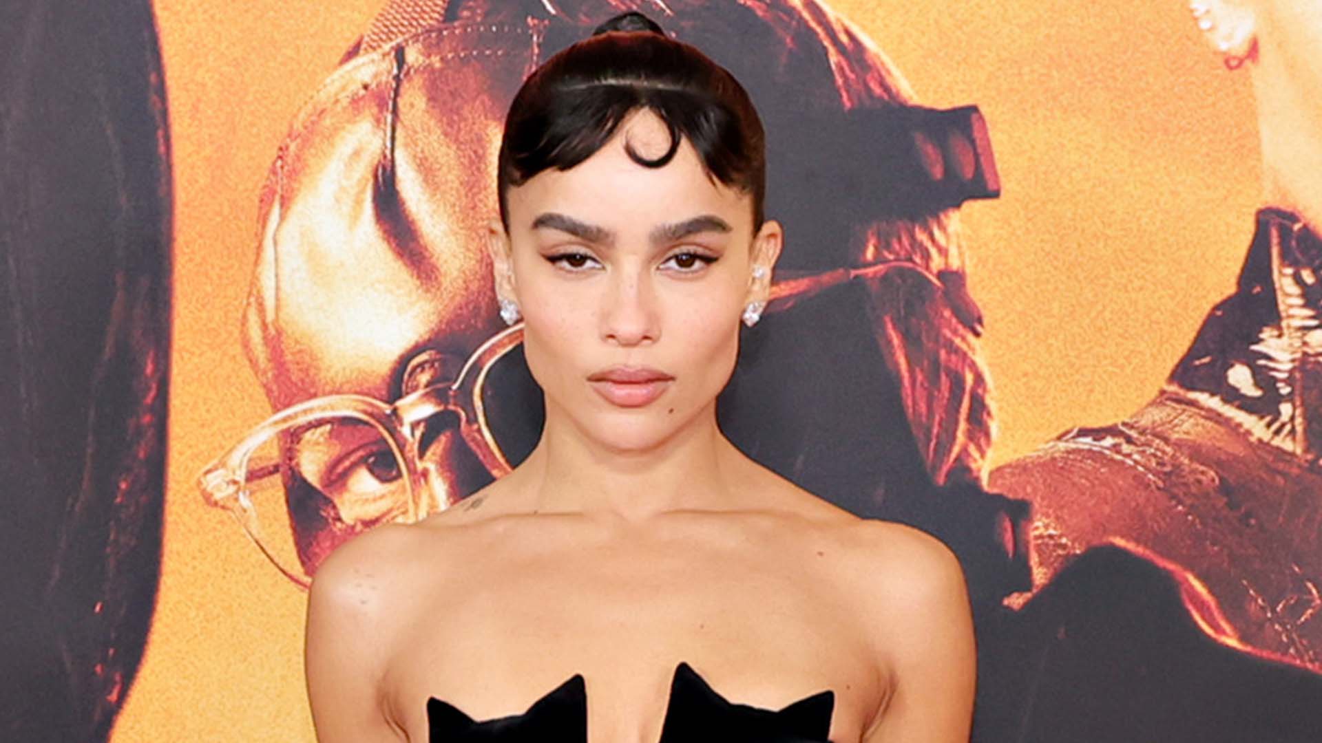 Watch Access Hollywood Highlight Zoe Kravitz Says She Drank Milk Out Of A Bowl To Prepare For