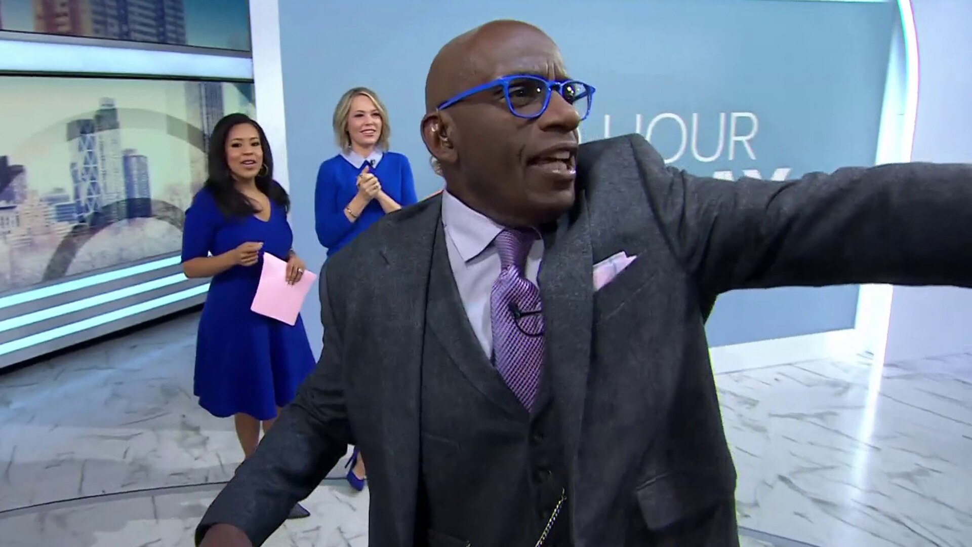 Al Roker thanks (and chases) TODAY crew on Employee Appreciation Day