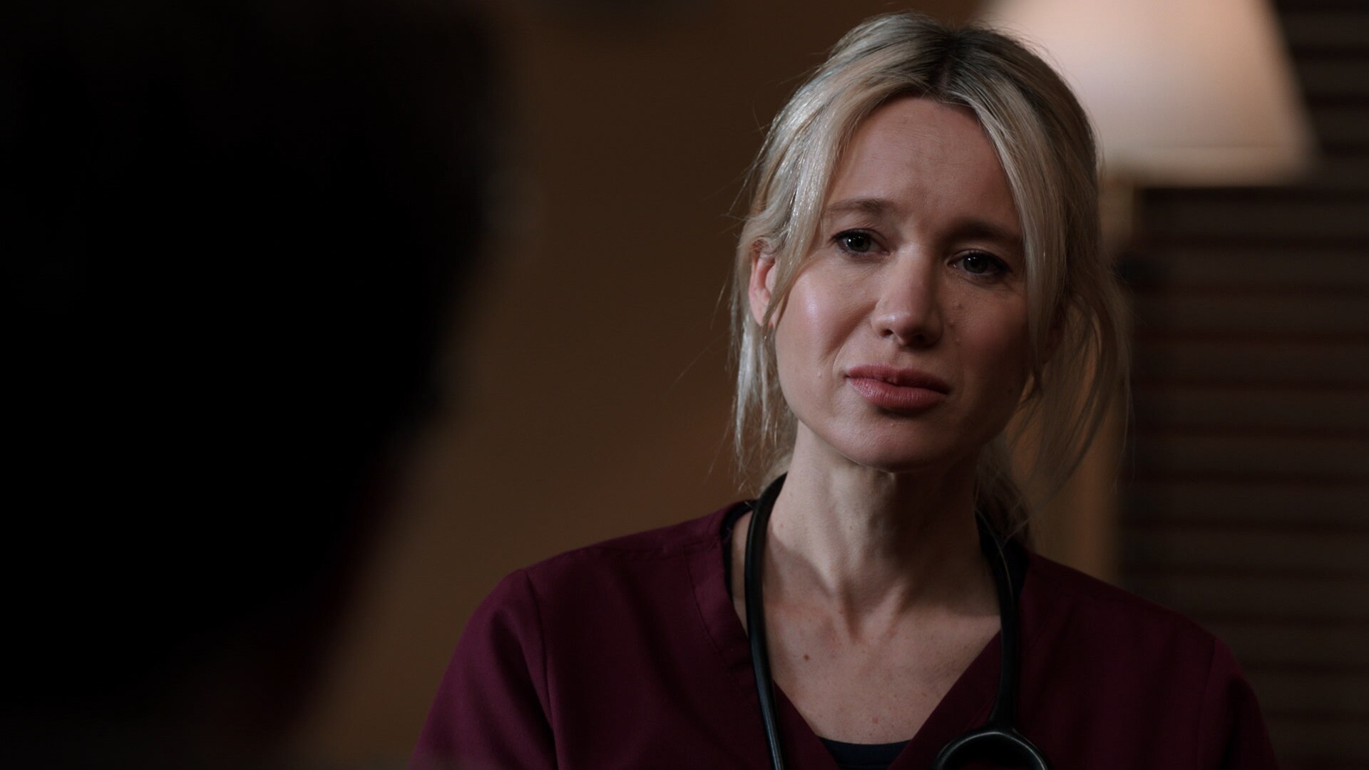 Watch Chicago Med Highlight Hammer Has a HearttoHeart with Charles