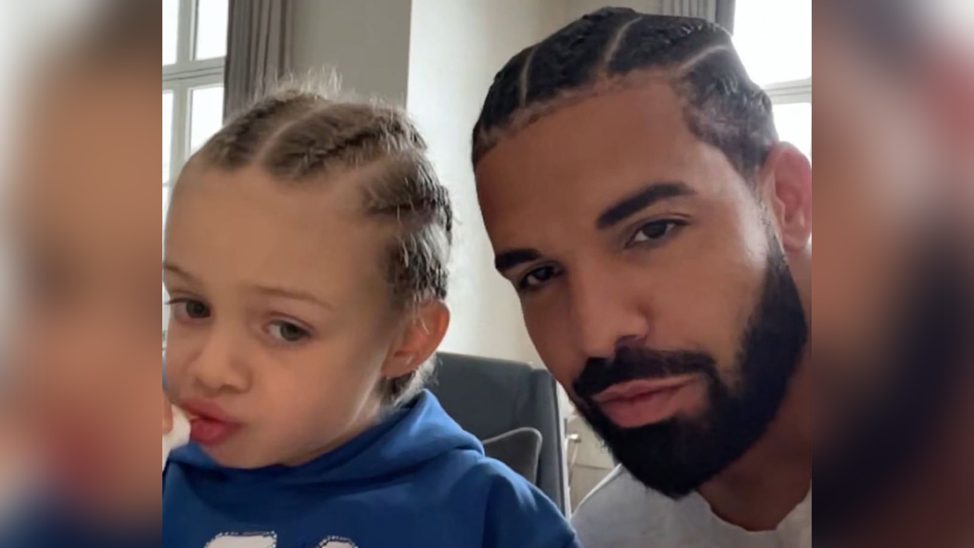 Watch Access Hollywood Highlight: Drake & Son Adonis, 4, Twin With ...