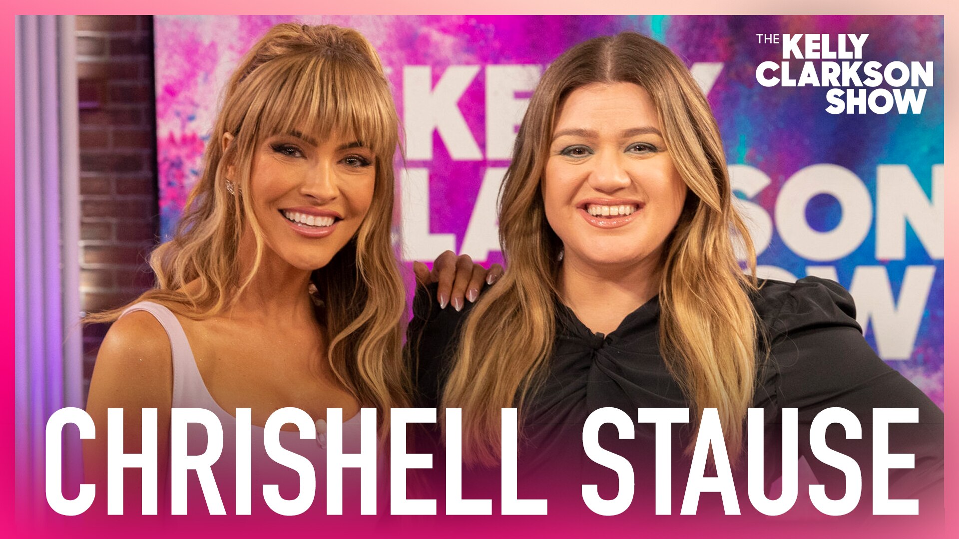 Watch The Kelly Clarkson Show Official Website Highlight Chrishell Stause Listened To Kelly