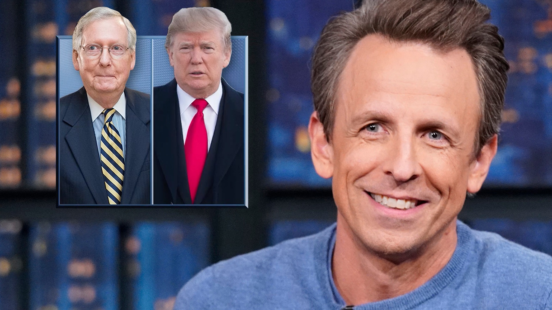 Watch Late Night With Seth Meyers Highlight Mitch Mcconnell Told Advisers He Thought Trump Was 5011