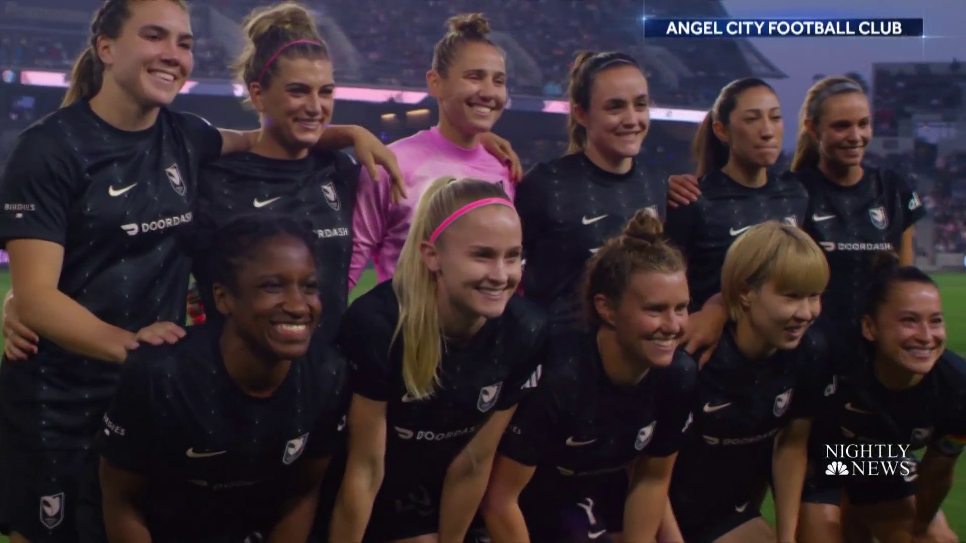 Watch NBC Nightly News with Lester Holt Excerpt LA’s new women’s