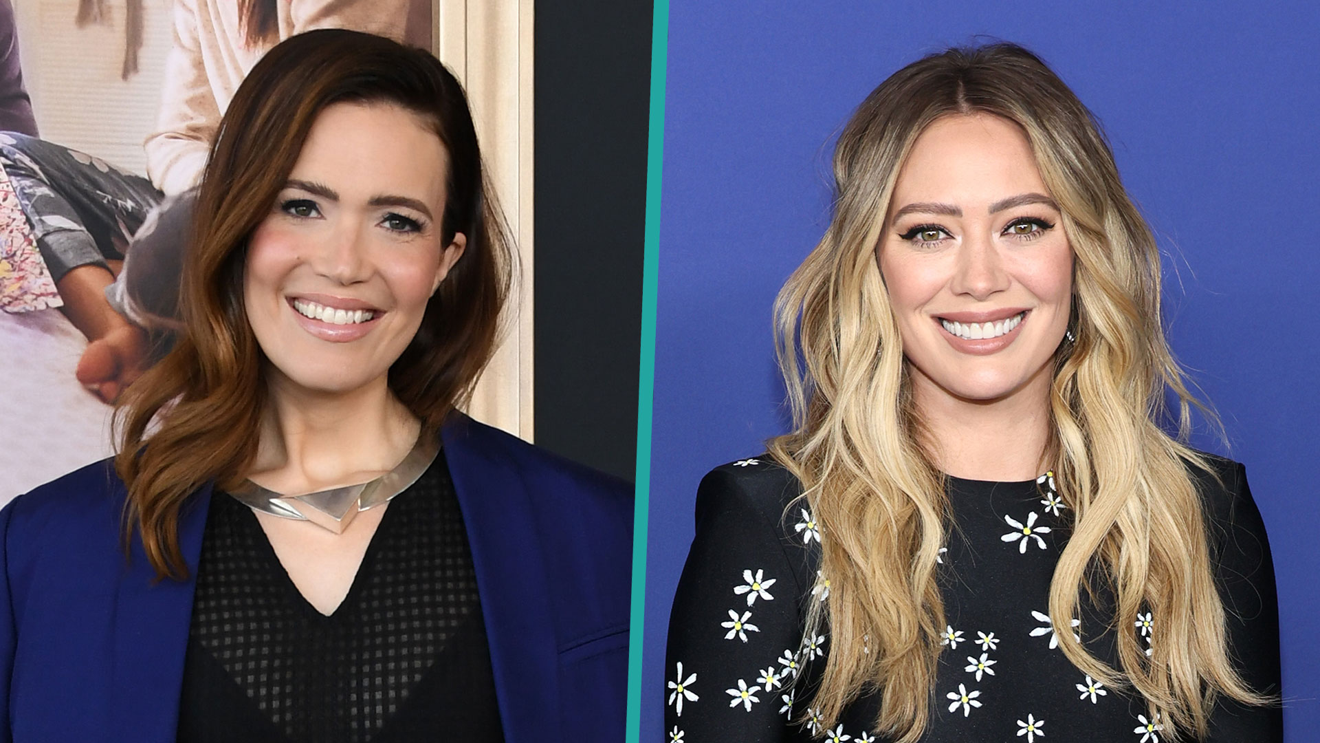Watch Access Hollywood Highlight Mandy Moore Raves Over Hilary Duff And Cool Mom Club She