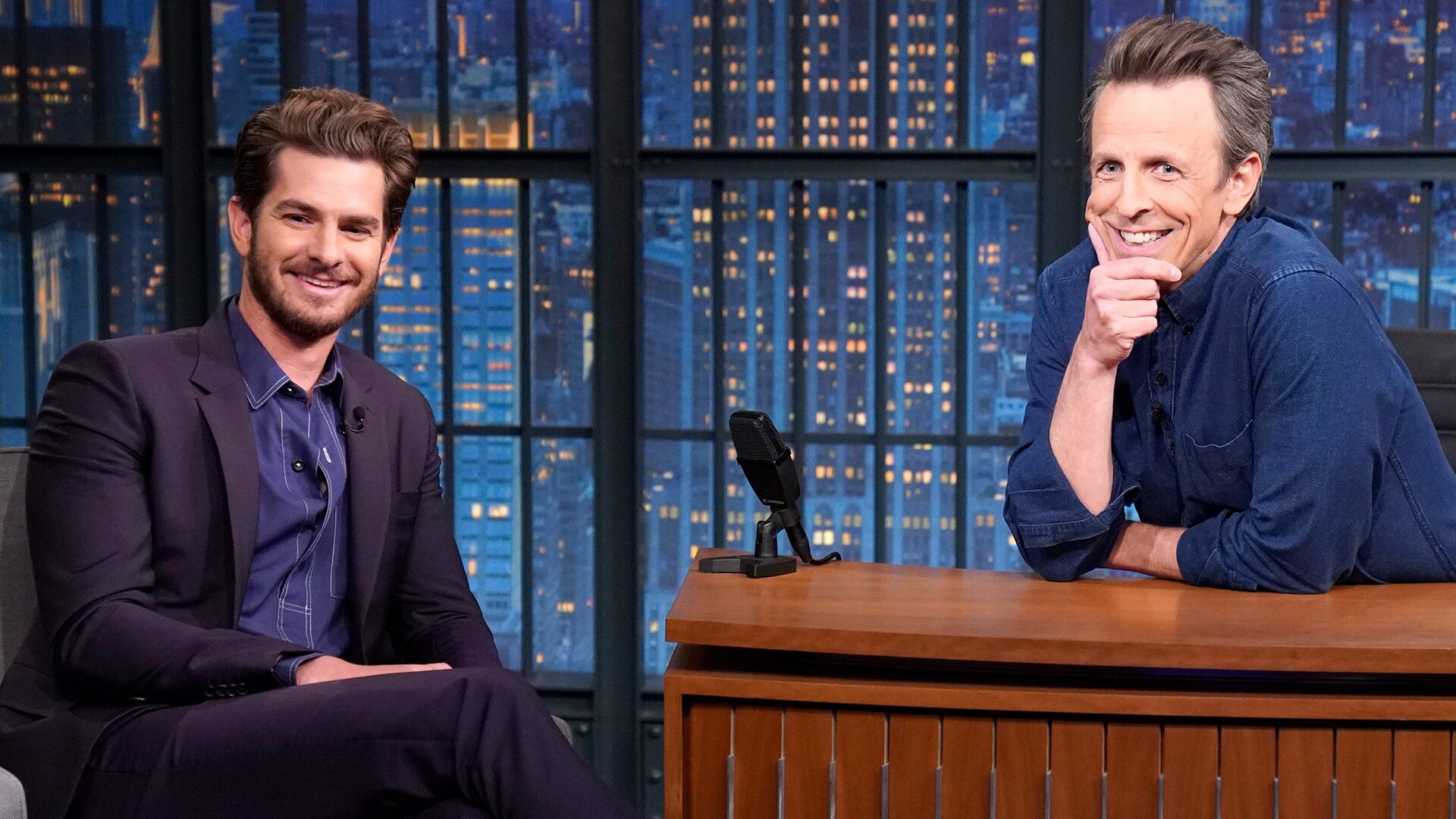 Watch Late Night With Seth Meyers Episode Andrew Garfield Mary Louise Parker 