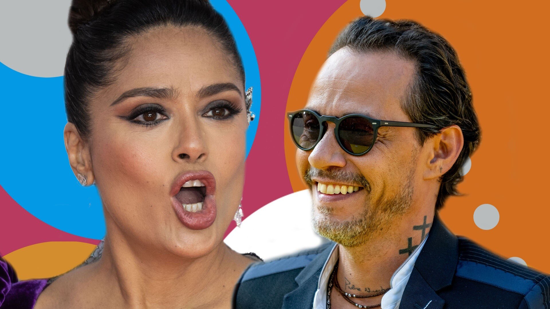 Watch La Mesa Caliente Highlight Salma Hayek se goza a Marc Anthony y