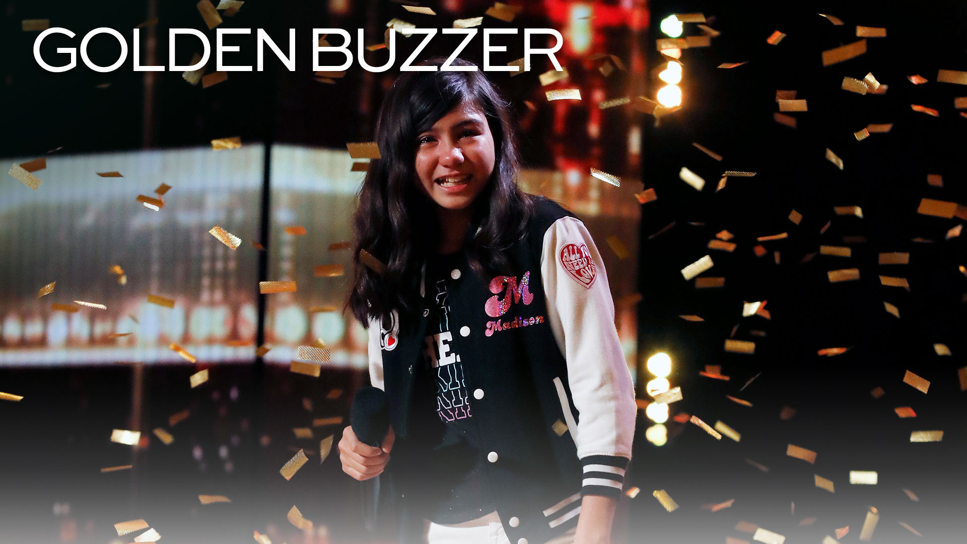 Watch Americas Got Talent Highlight Golden Buzzer From The Audience To The Stage Maddie