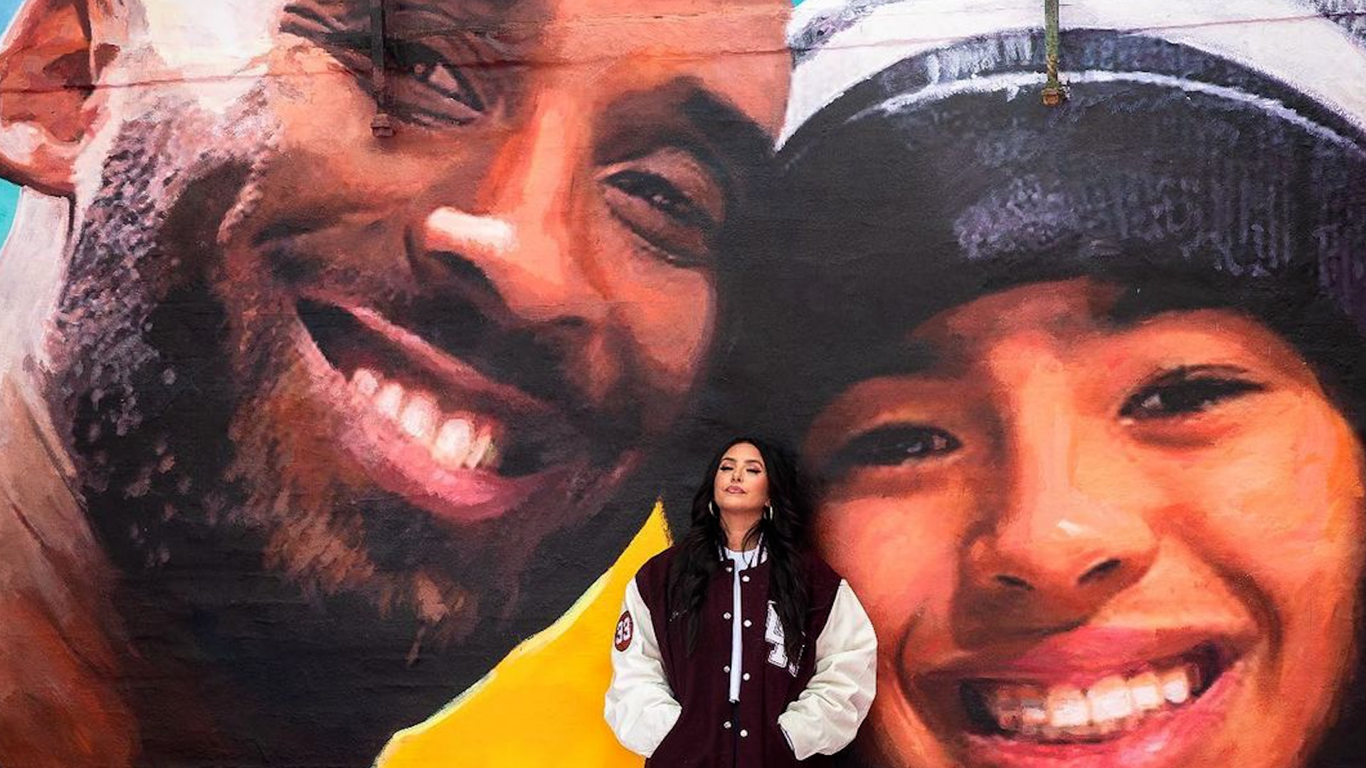 Watch Access Hollywood Highlight Vanessa Bryant Poses At New Mural