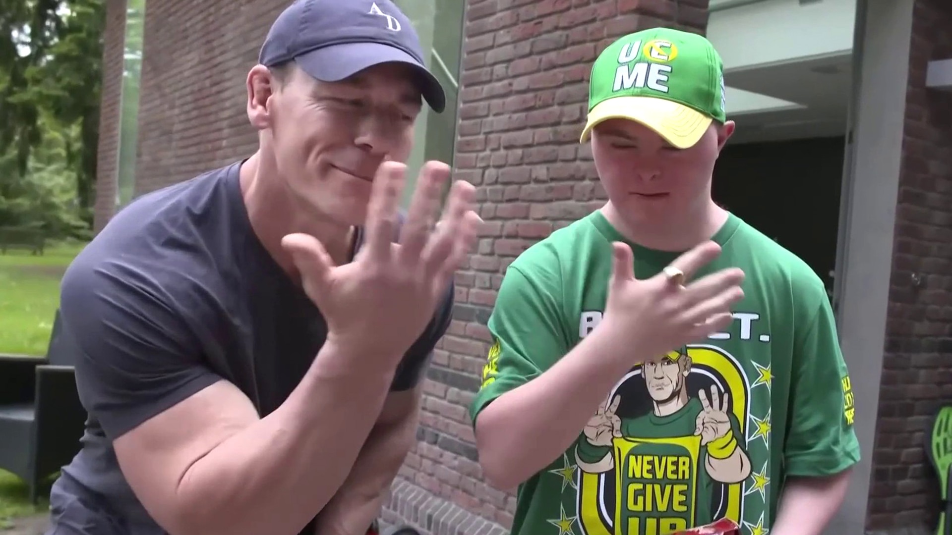 Watch Today Excerpt John Cena Surprises Fan With Down Syndrome Who