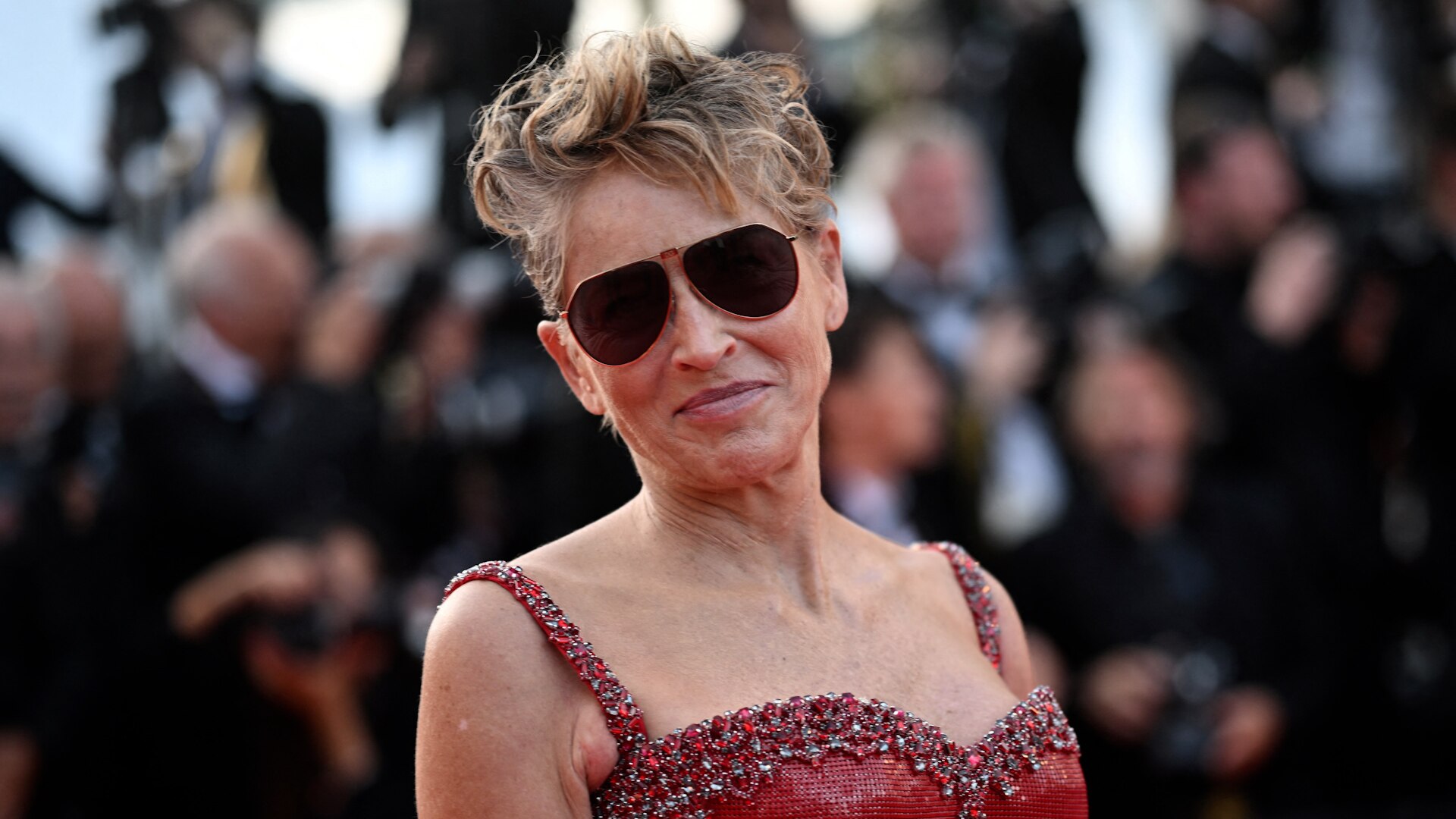 Watch Access Hollywood Highlight Sharon Stone Reveals She Suffered 9