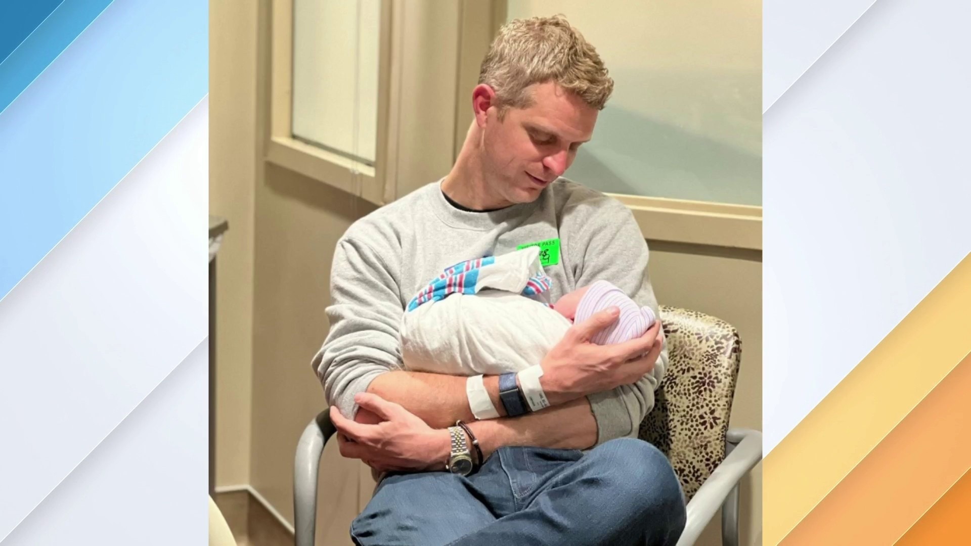 Watch TODAY Excerpt NBC’s Garrett Haake baby girl with wife