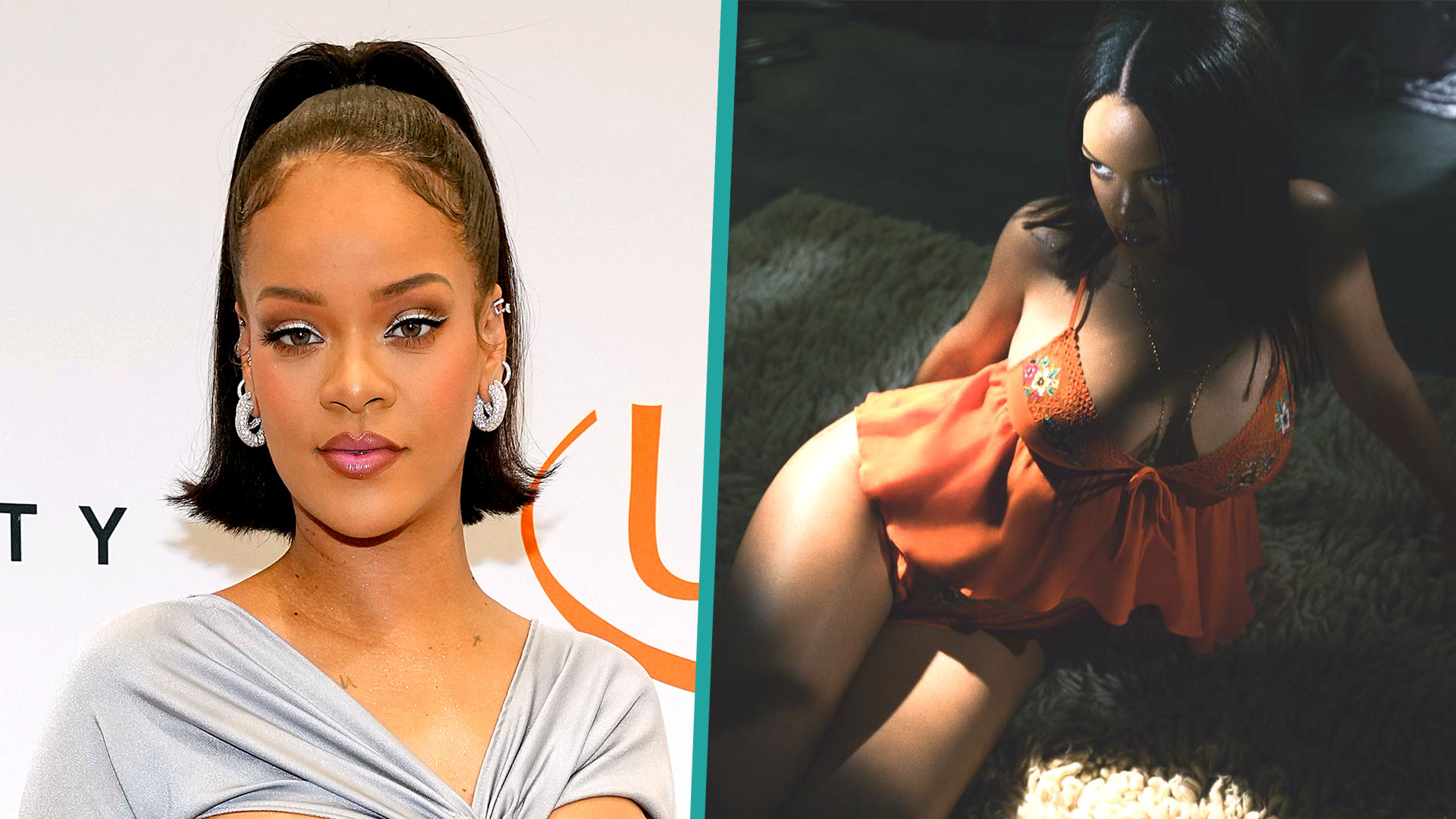 Watch Access Hollywood Highlight Rihanna Sizzles In Sultry First Lingerie Photoshoot Since