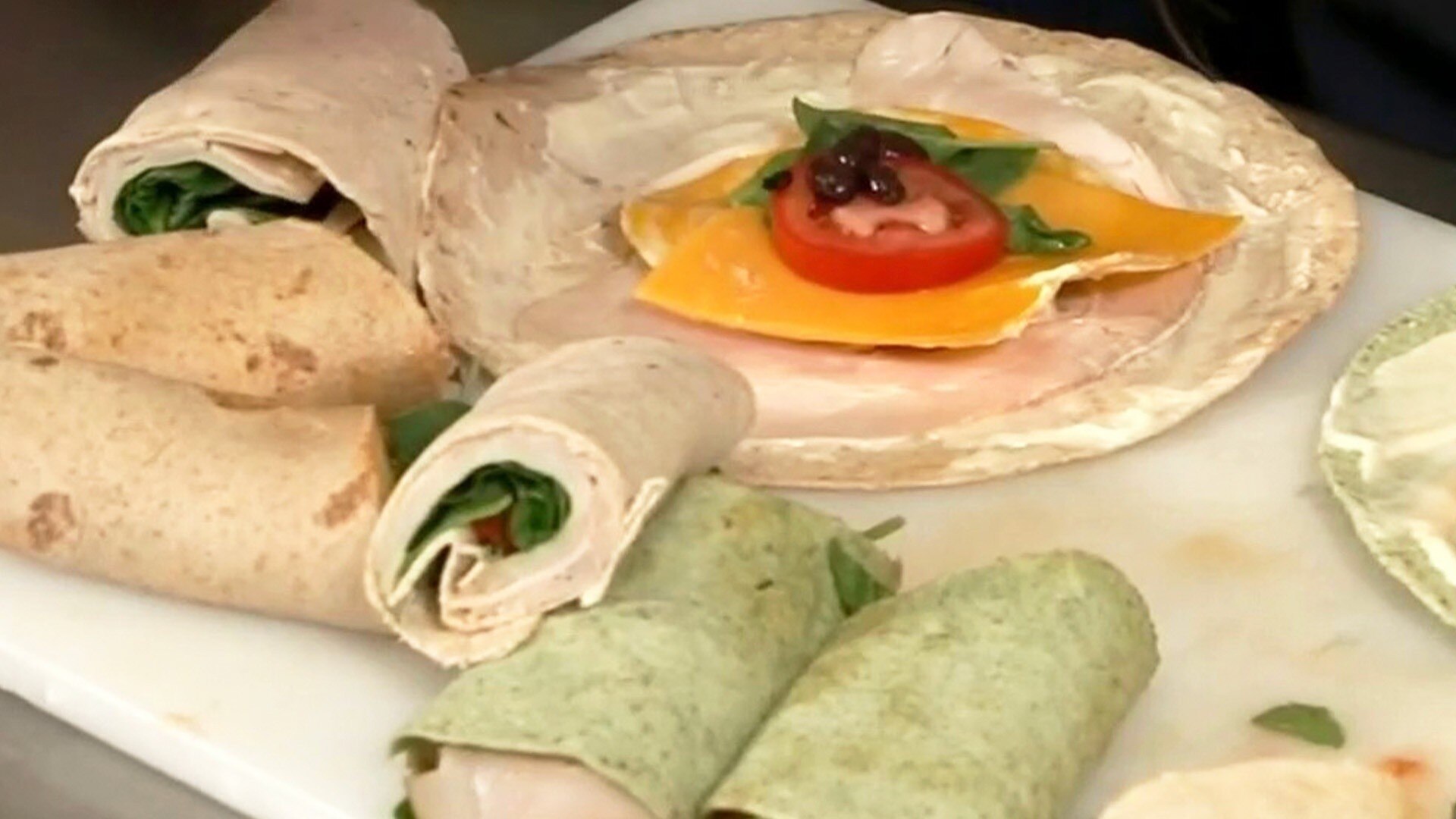 Watch Hoy Día Highlight Receta de tortillas rellenas de vegetales y