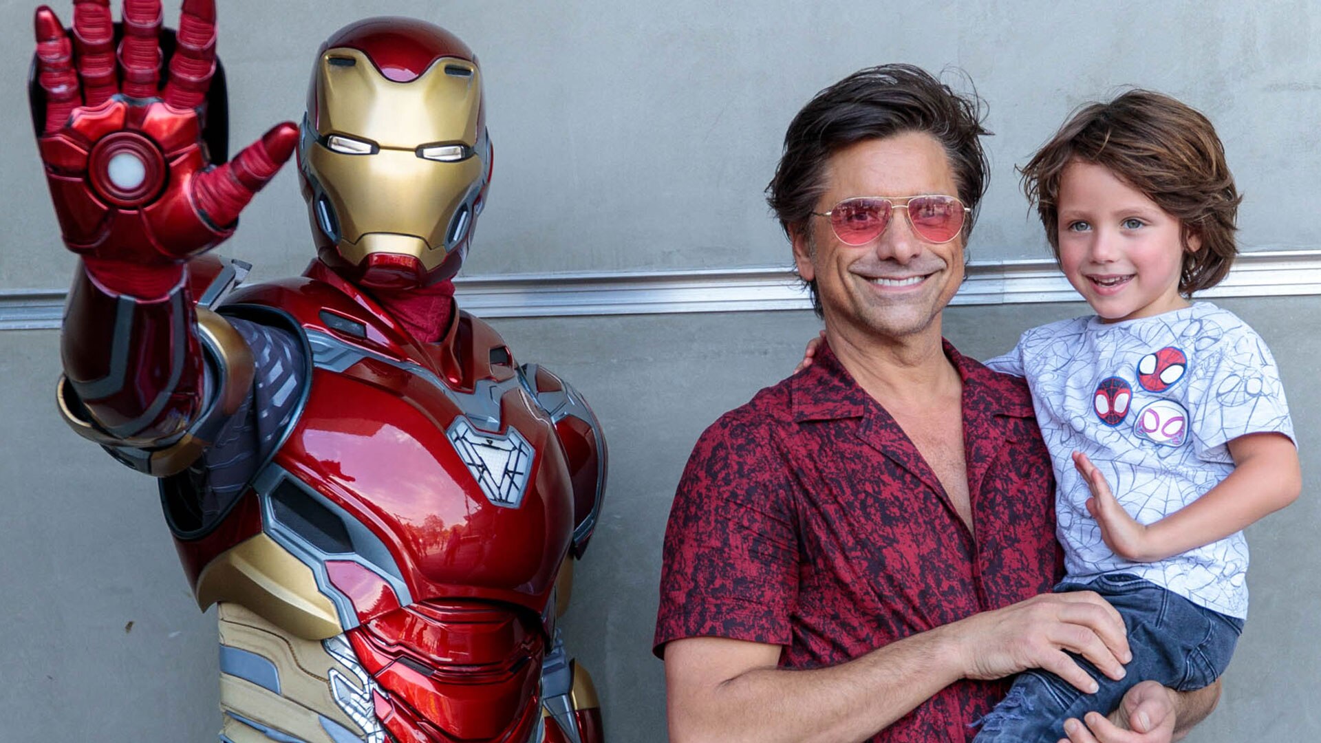 Watch Access Hollywood Highlight John Stamos & 4YearOld Son Billy