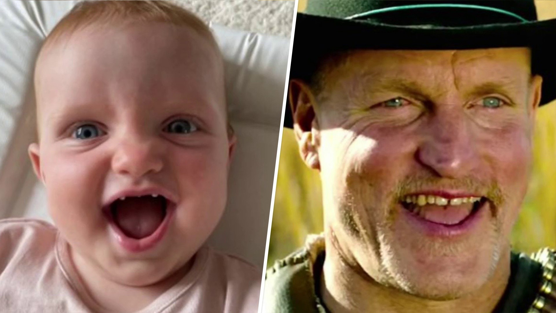 Watch TODAY Excerpt Unlikely doppelgängers Baby looks identical to
