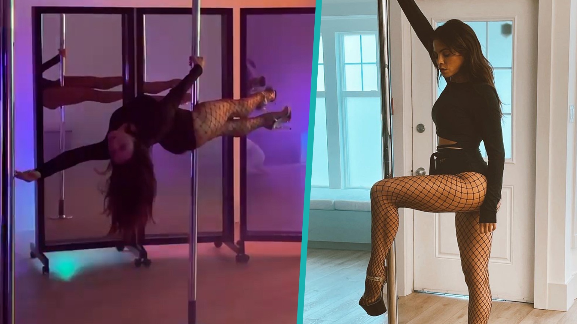 Watch Access Hollywood Highlight Jenna Dewan Shows Off Impressive Pole Dancing Skills In Behind
