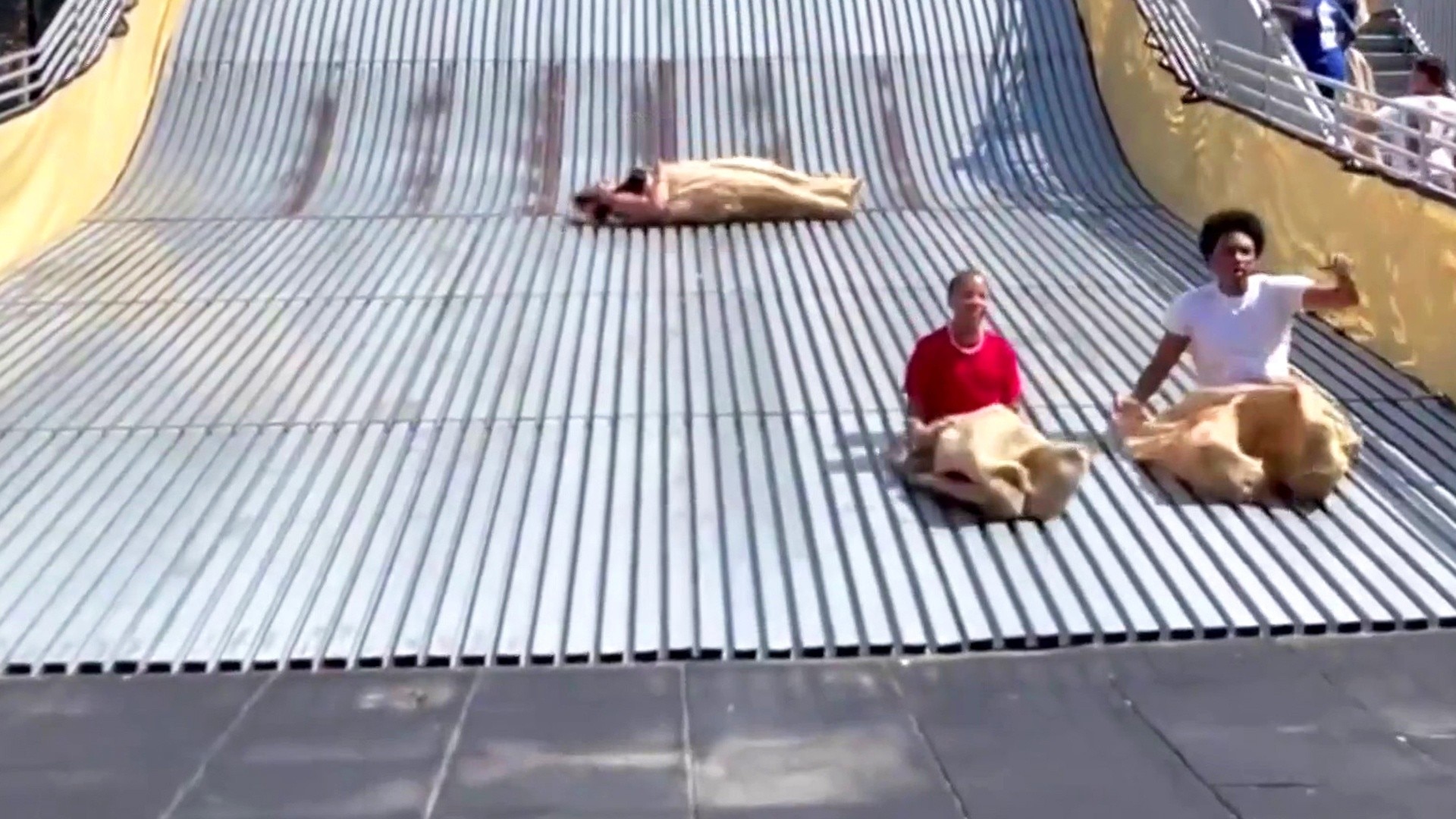Watch TODAY Excerpt Giant slide in Michigan is set to reopen after