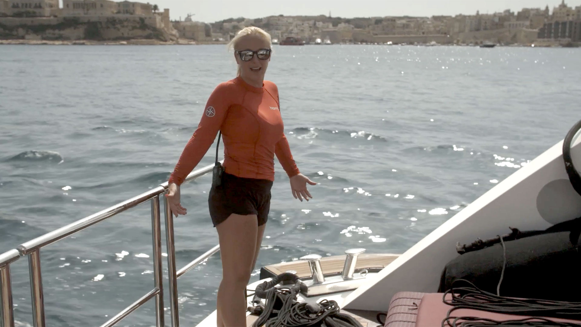 Watch Below Deck Mediterranean Highlight: Can New Deckhand Courtney Veale H...