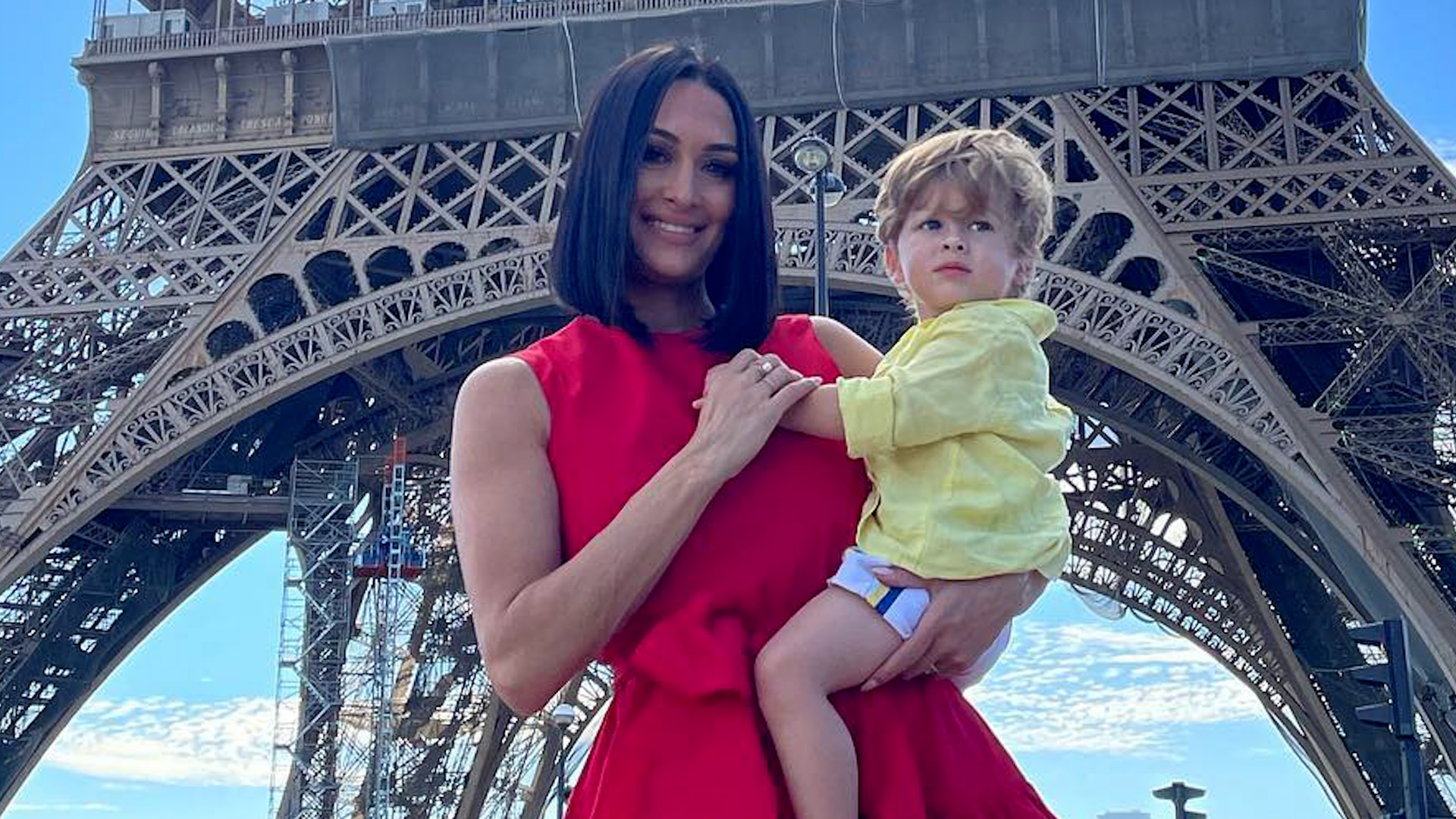 Watch Access Hollywood Highlight Nikki Bella And Artem Chigvintsev Have Magical Moment With Son