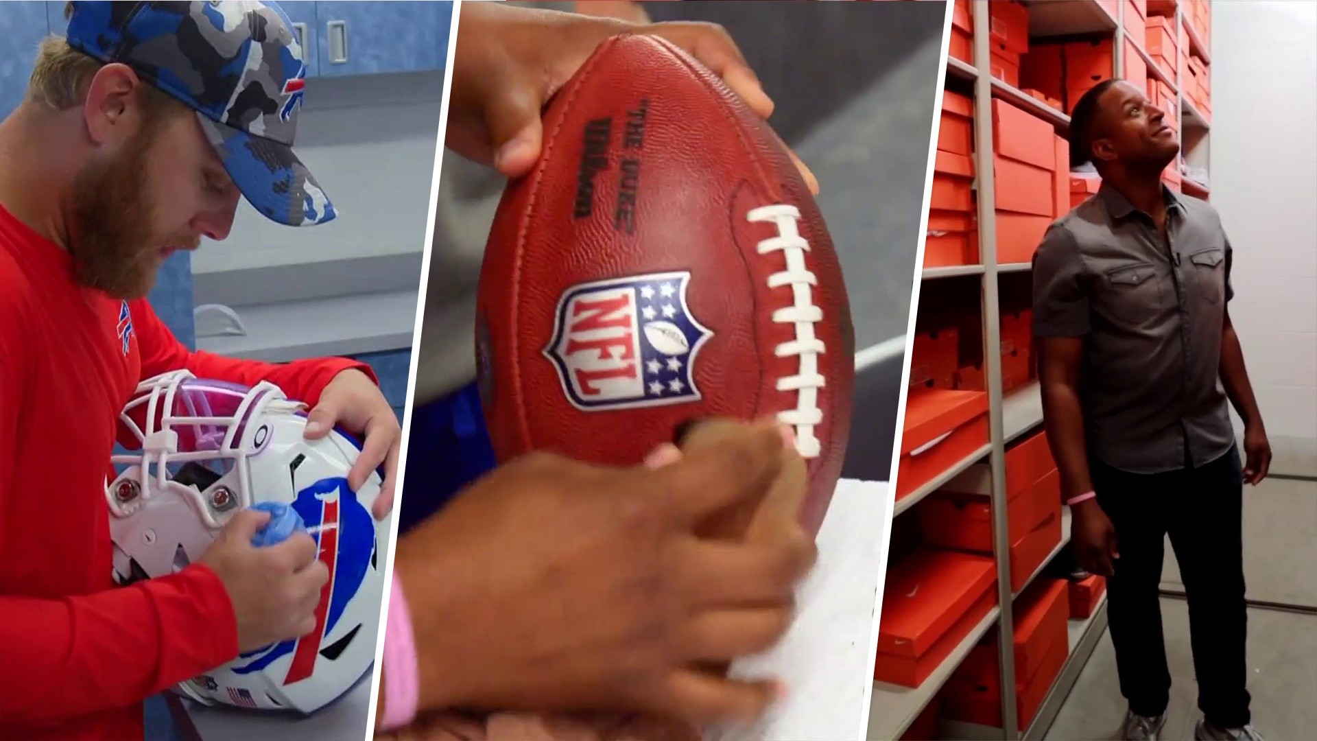 Watch TODAY Excerpt See how the Buffalo Bills' equipment staff helps