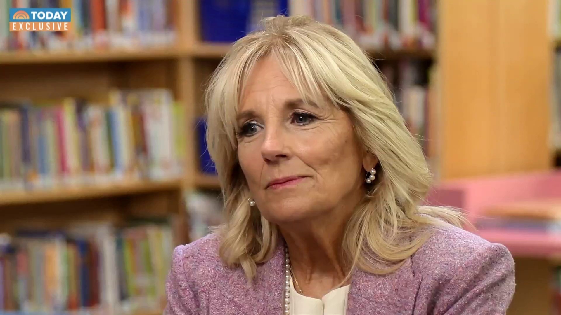 Watch TODAY Excerpt Jill Biden talks queen, teacher shortage, 2024