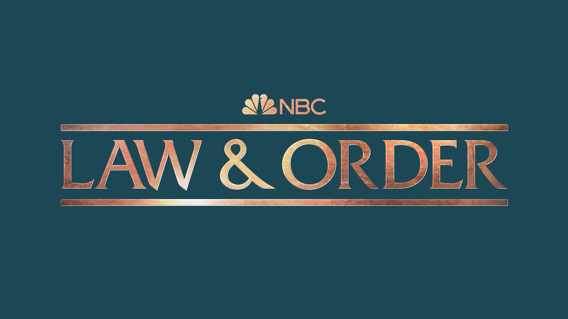 law and order logo font