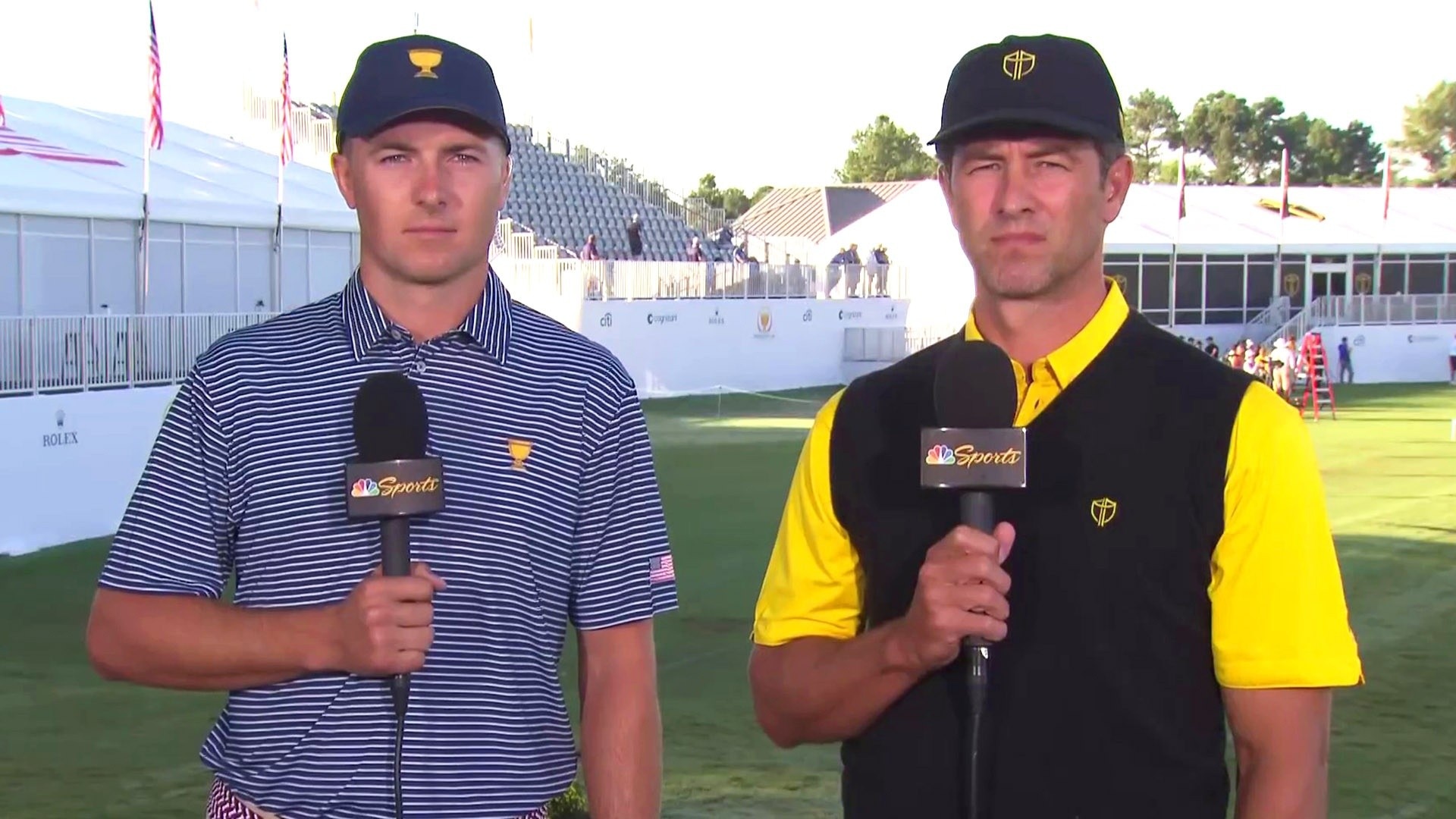 Watch TODAY Excerpt Golfers Jordan Spieth, Adam Scott preview the
