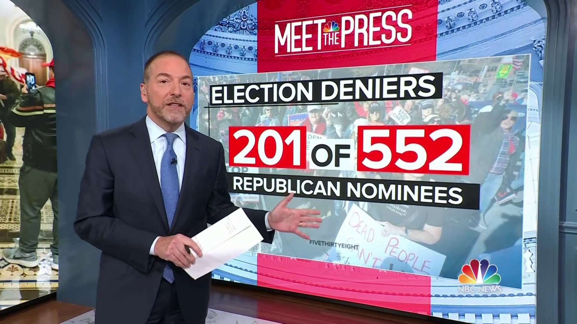 Watch Meet The Press Excerpt Chuck Todd Election Denialism ‘no Longer An Anomaly 0373