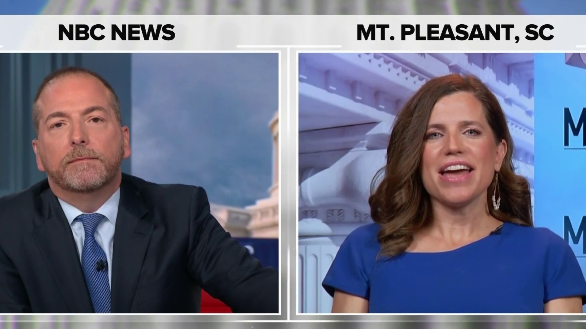 Watch Meet the Press Excerpt Rep. Nancy Mace ‘Hopeful’ for a wide