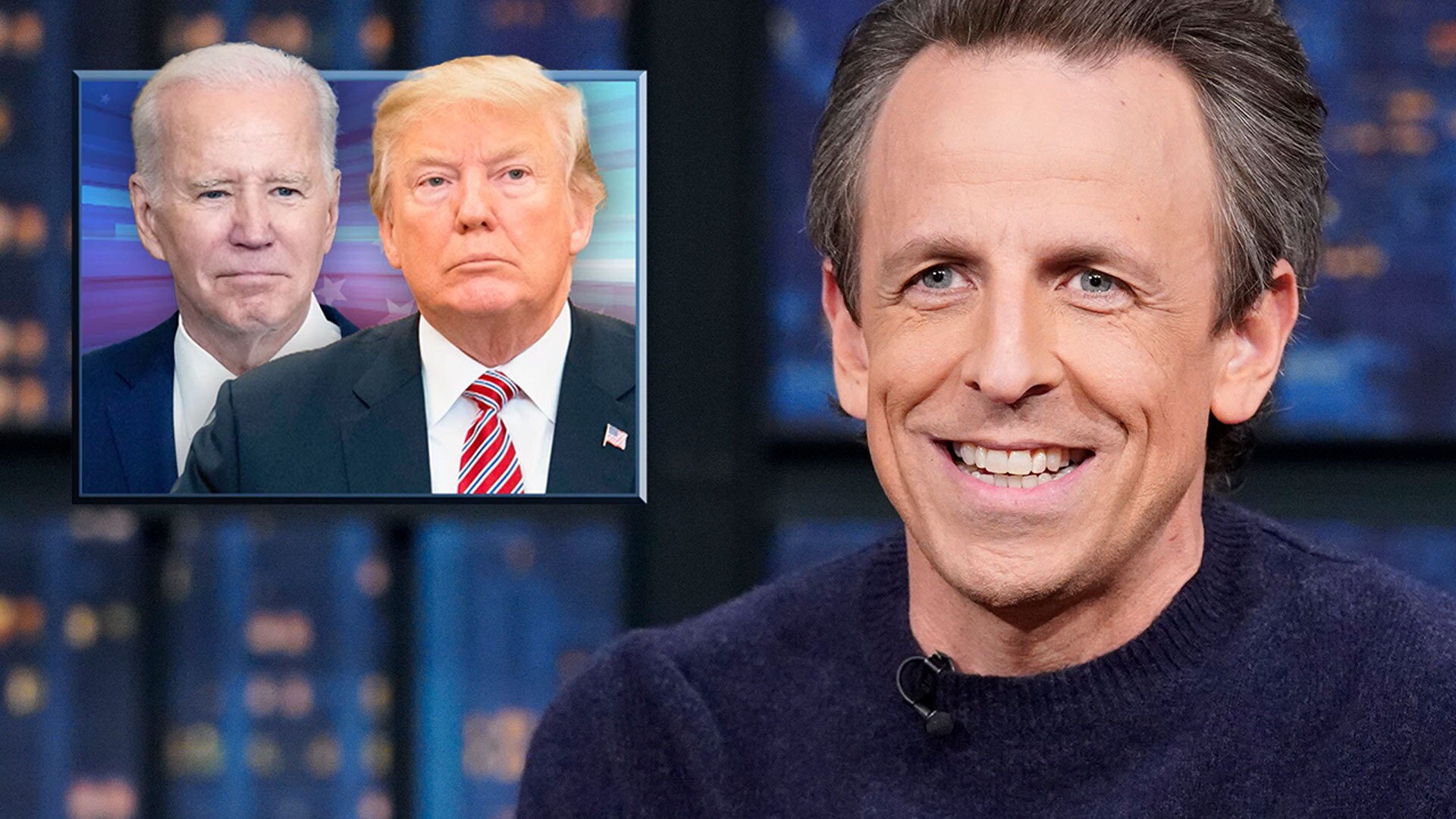 Watch Late Night With Seth Meyers Highlight How Biden And Trump Classified Docs Cases Differ 4902