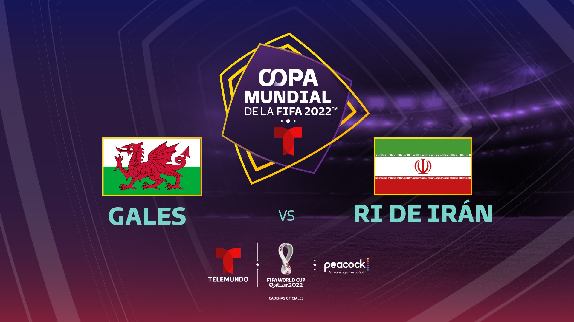 Watch Copa Mundial de la FIFA 2022 Episode: Grupo B: Gales vs. Ri de