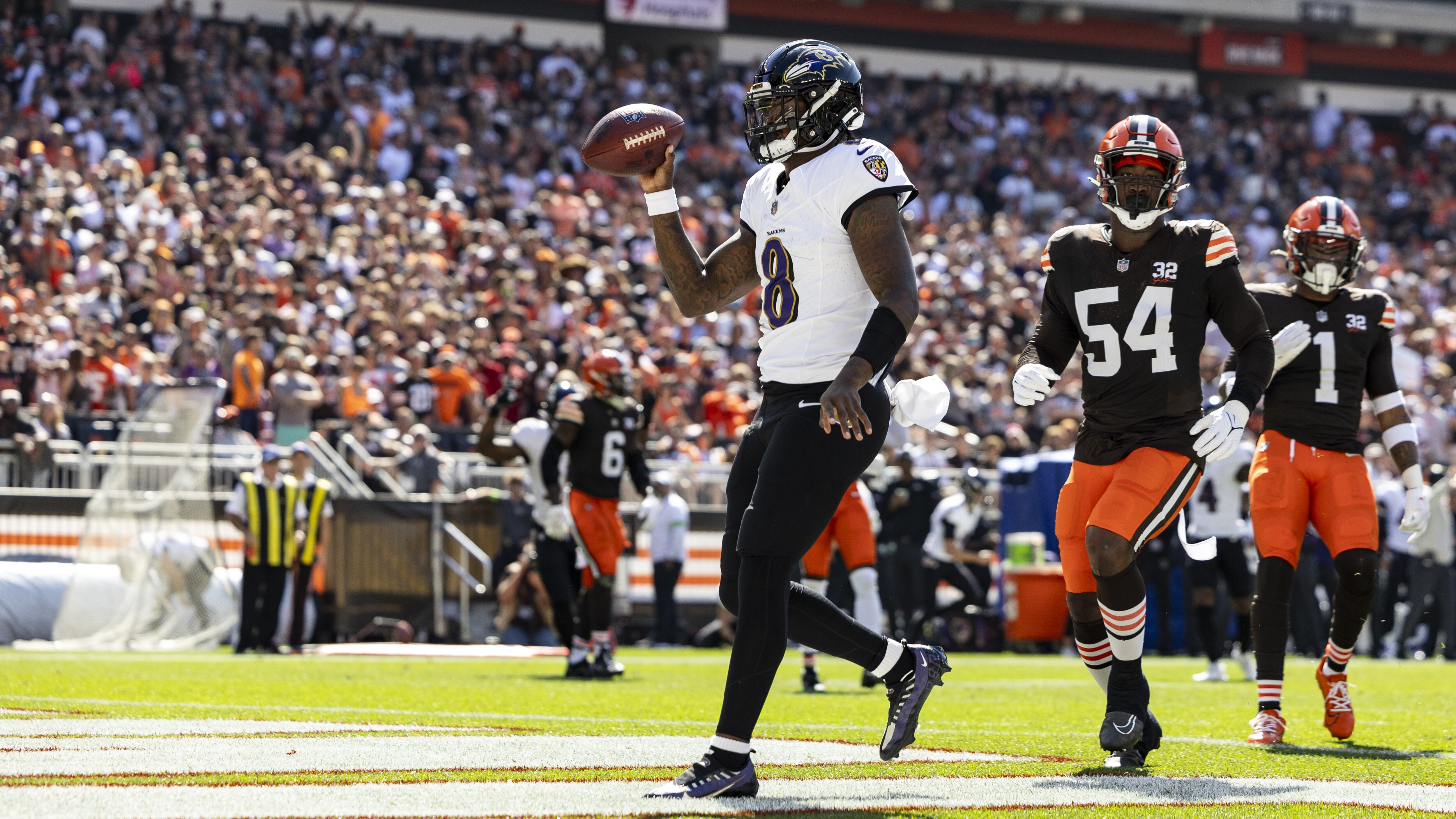 Ravens take AFC North with convincing win over Giants - NBC Sports