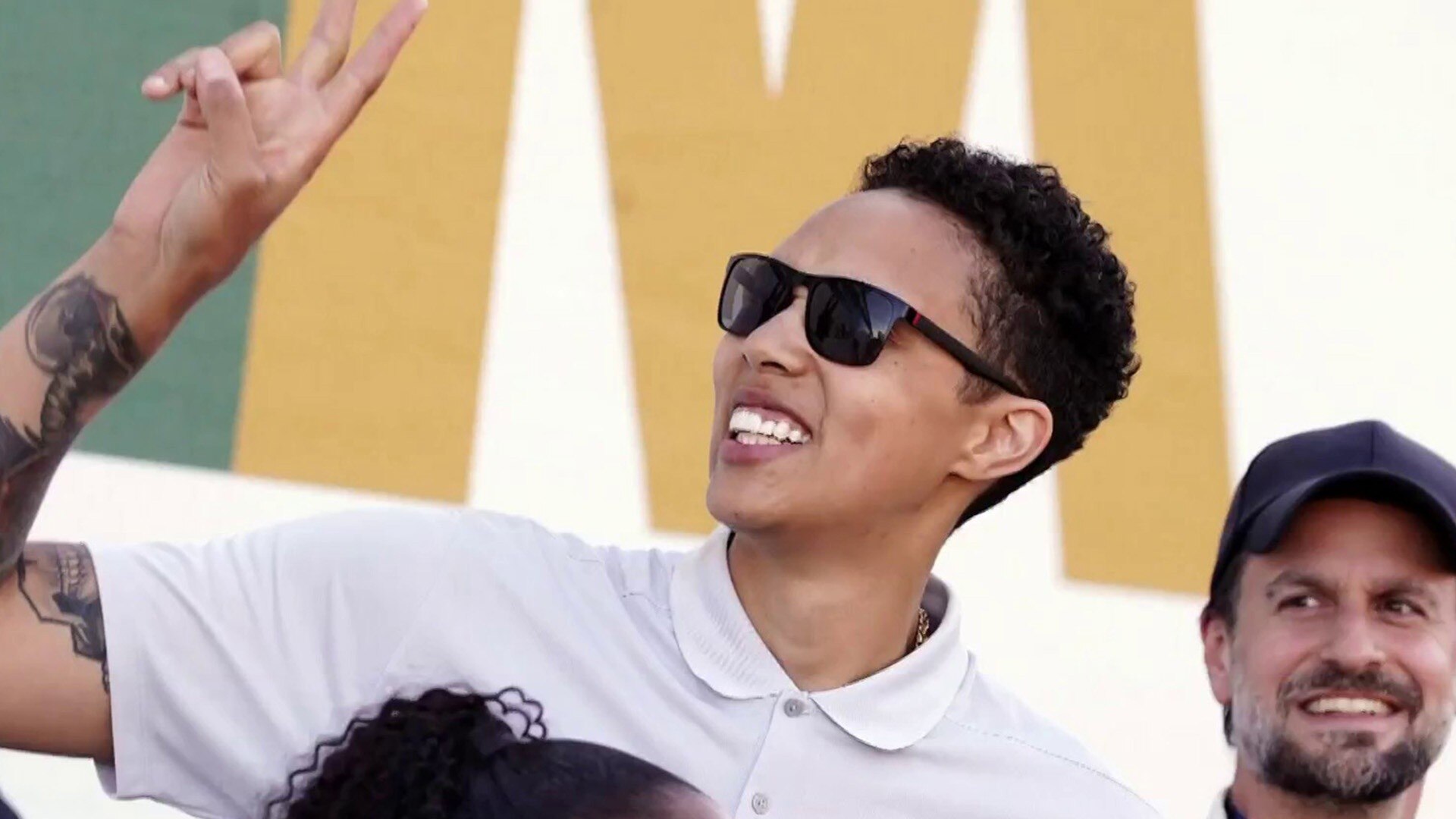 Watch TODAY Excerpt Brittney Griner makes 2nd public appearance since(01)