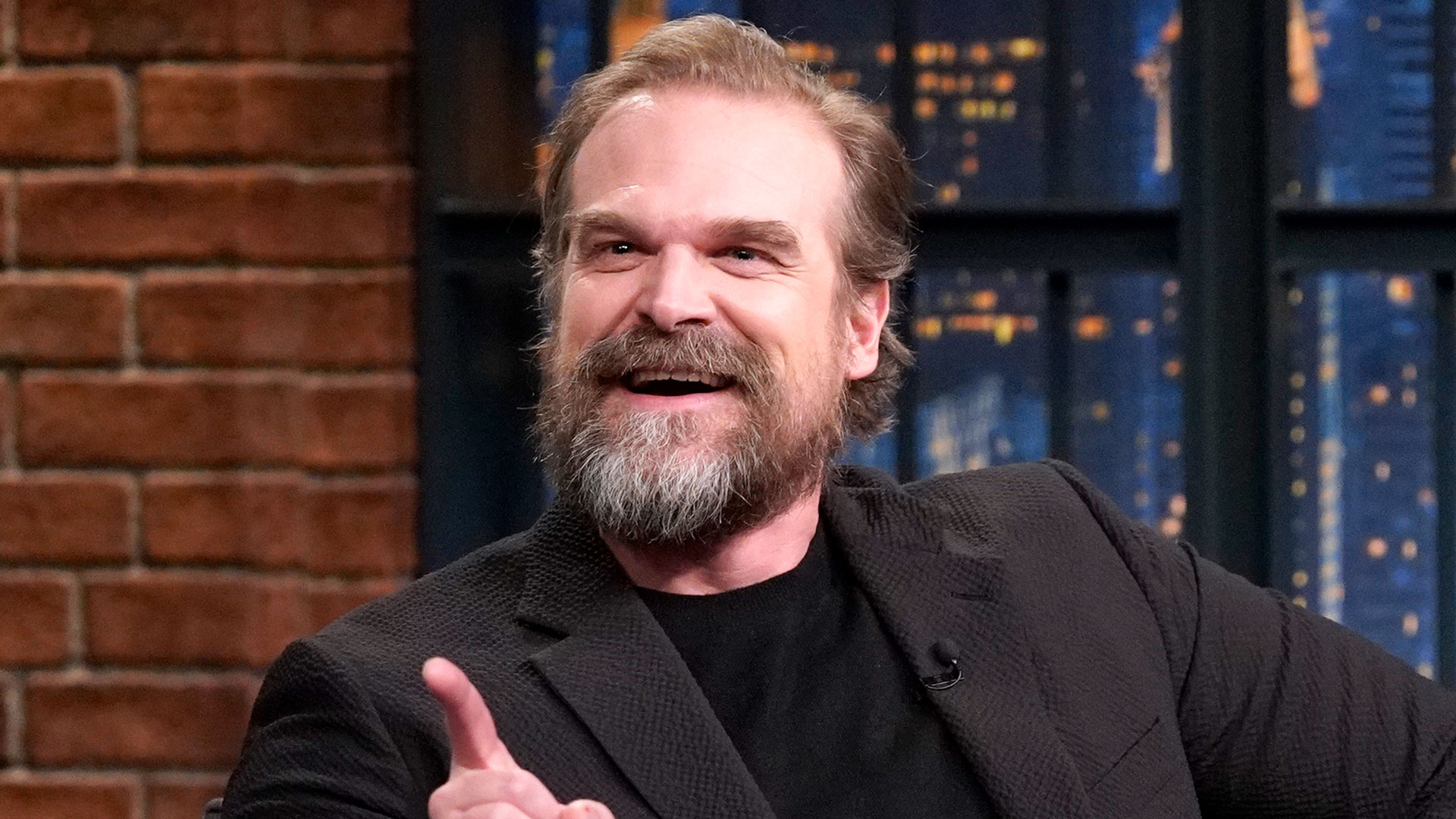 Watch Late Night with Seth Meyers Highlight: David Harbour Defends His ...