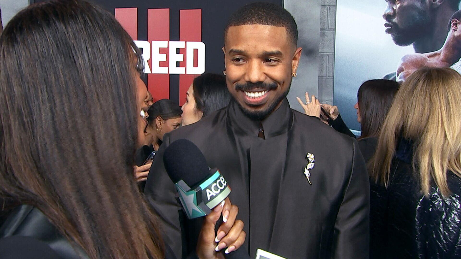 Watch Access Hollywood Episode: Michael B. Jordan “Creed III” Premiere ...