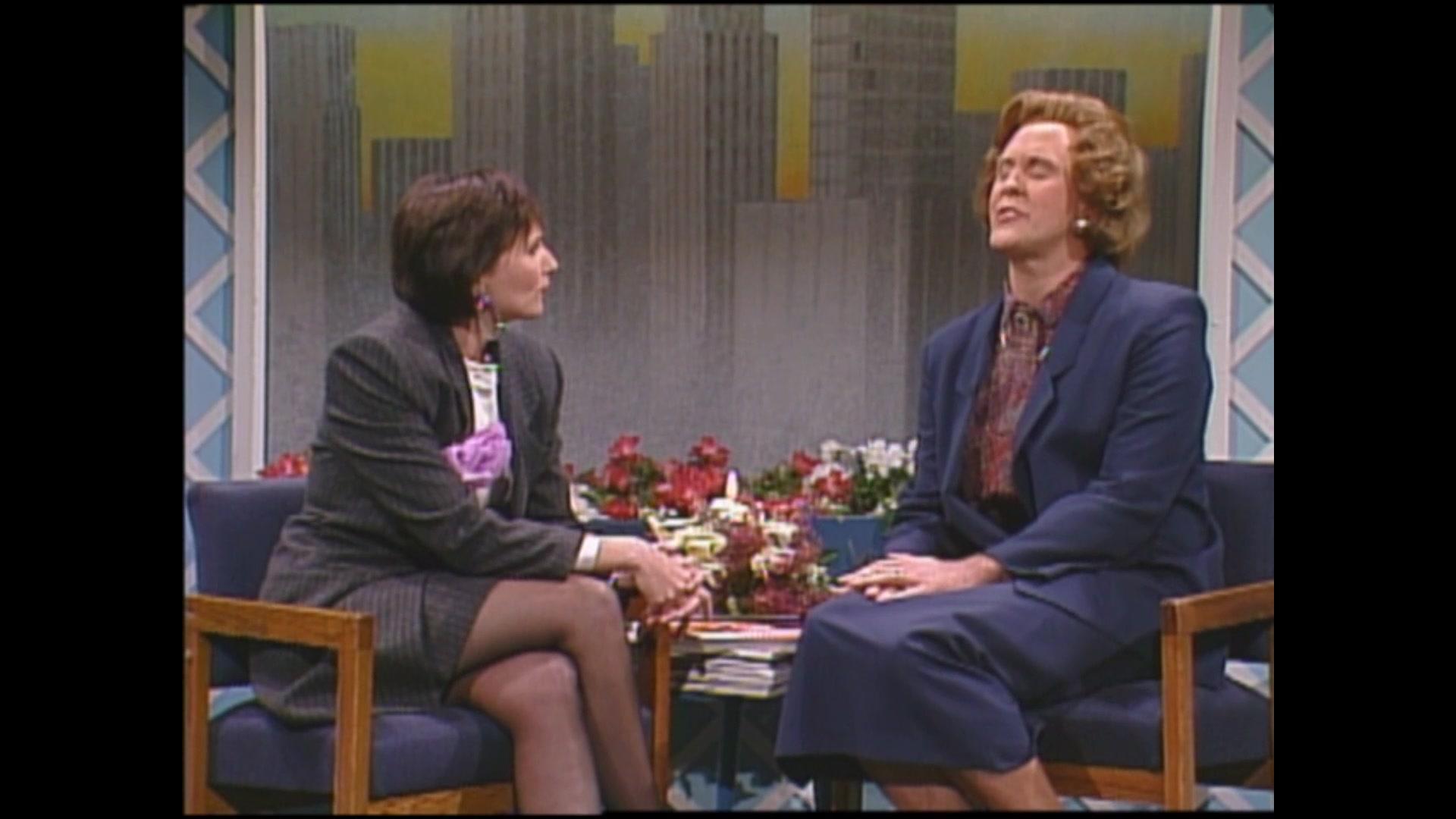 Watch Saturday Night Live Highlight The Pat Stevens Show Margaret Thatcher Nbc Com