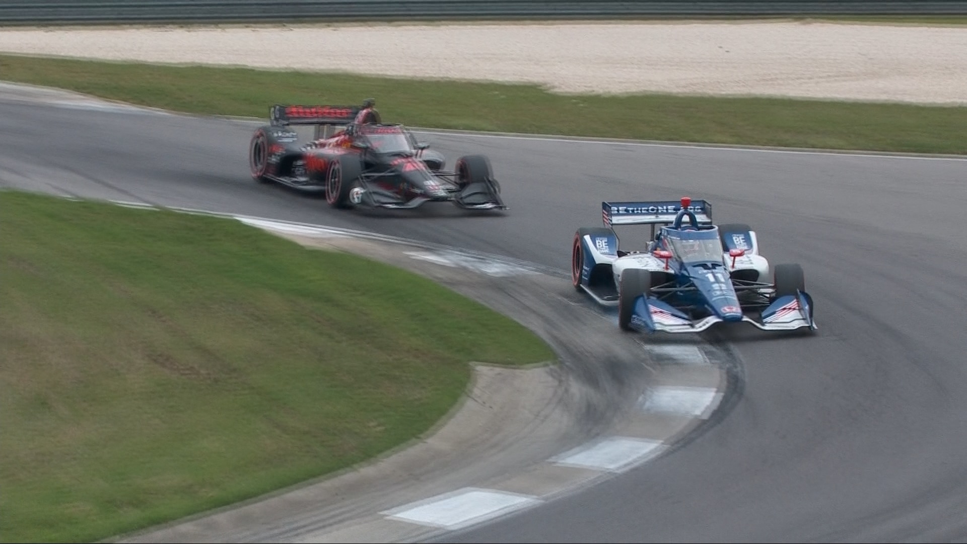 Watch Sports Clip Highlights Grosjean on IndyCar pole at Barber