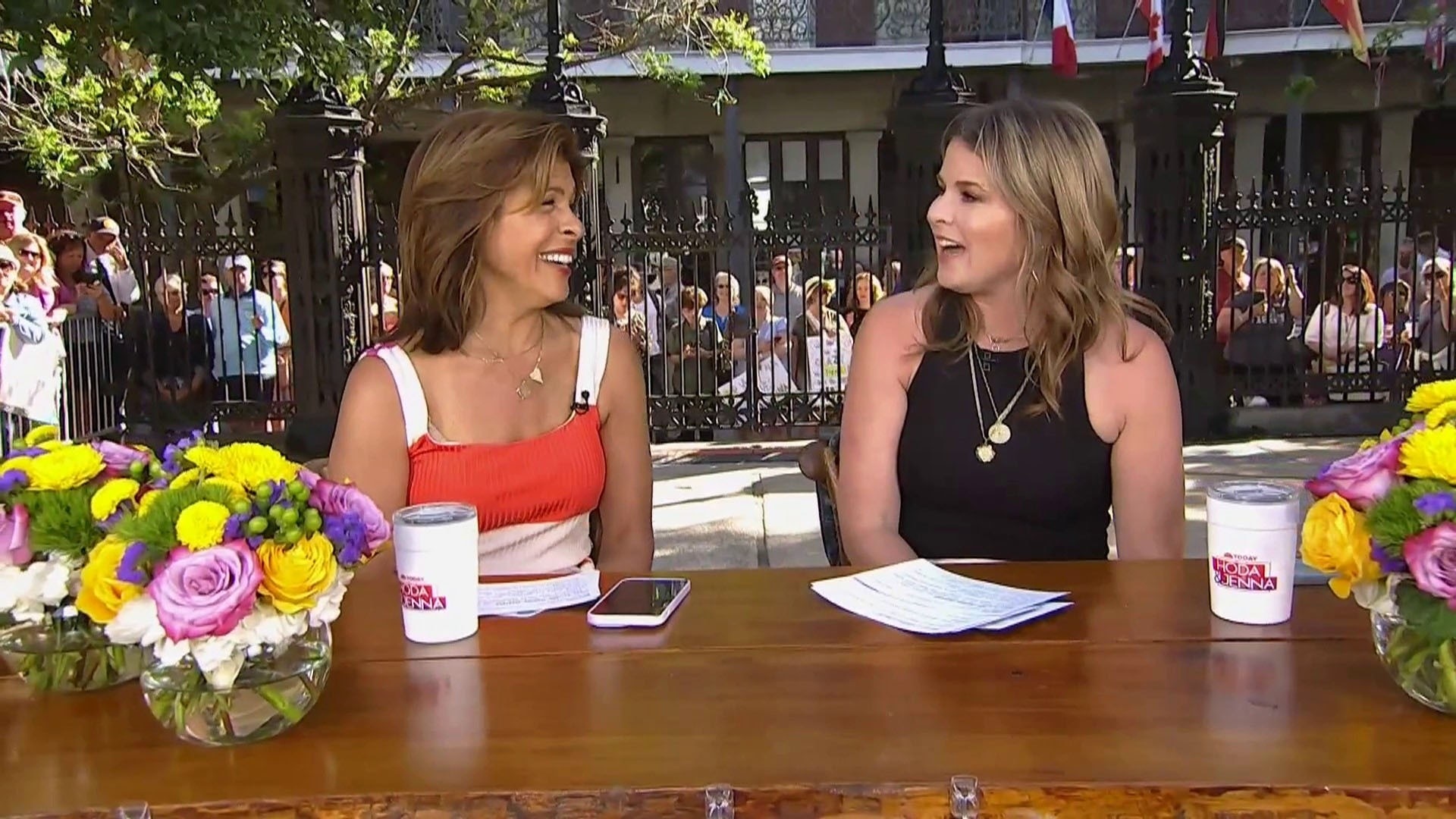Watch TODAY Excerpt See Hoda and Jenna host their show live from New